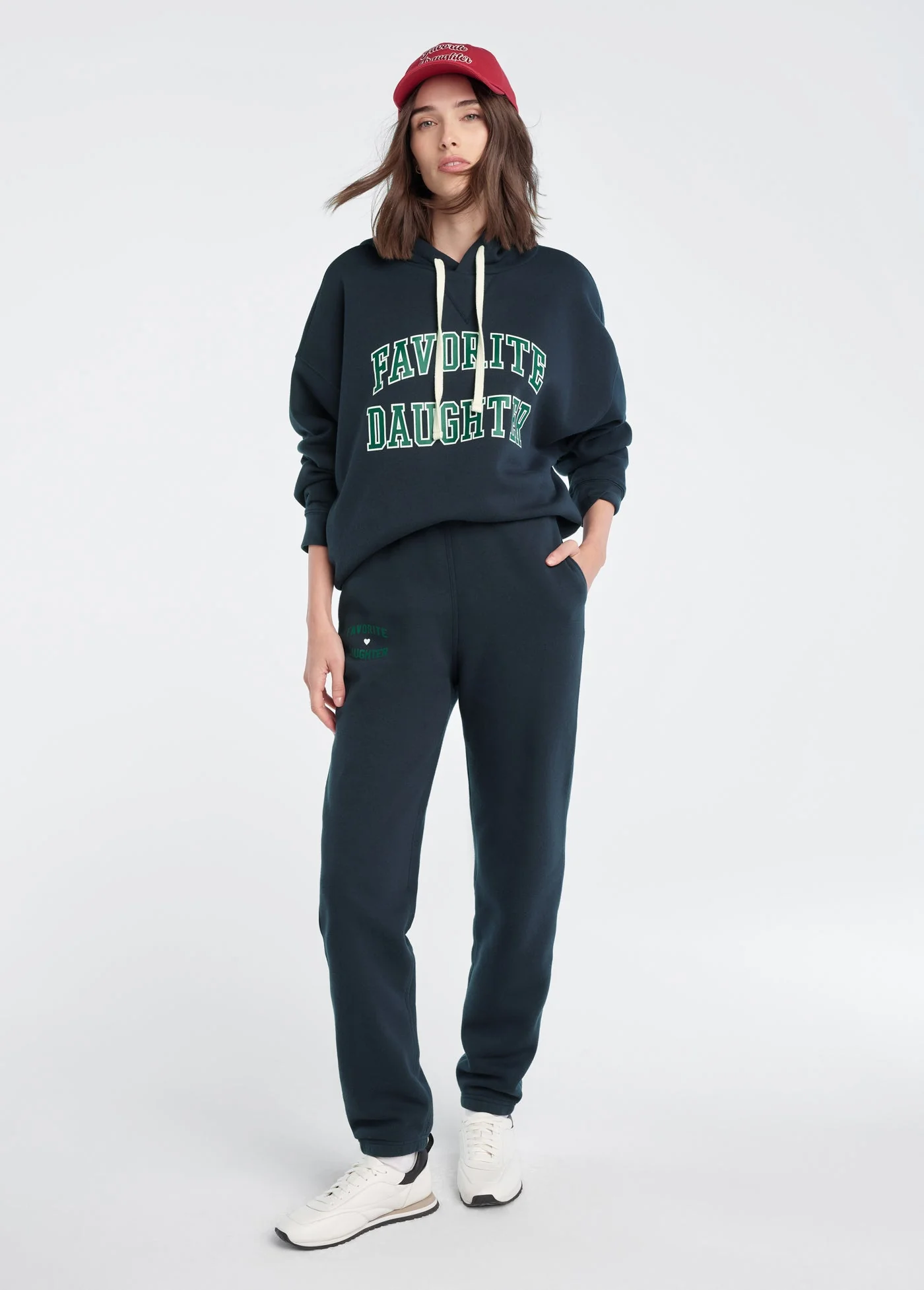 The Favorite Daughter Jogger Exclusive | Navy Emerald
