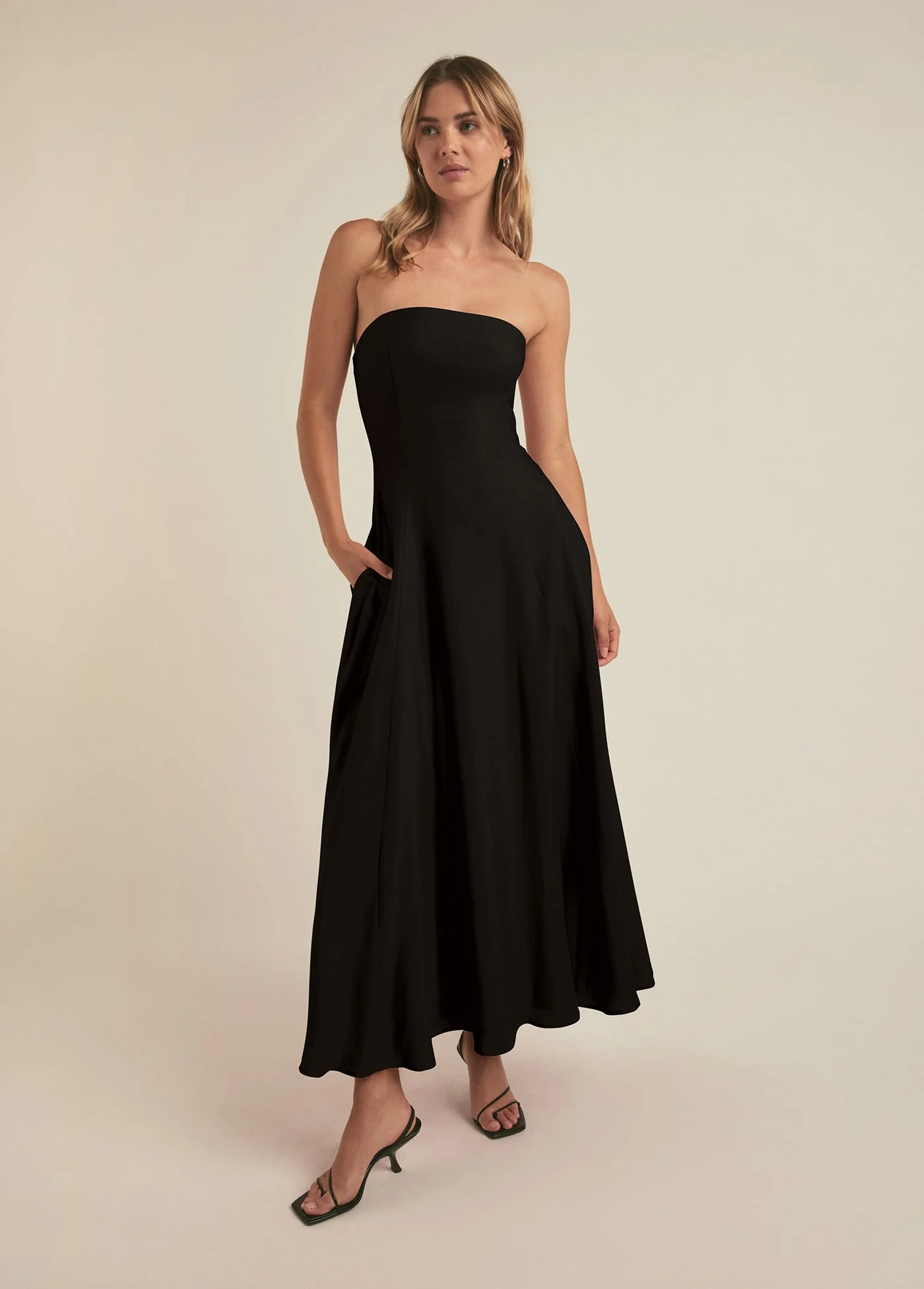 The Favorite Linen Dress | Black