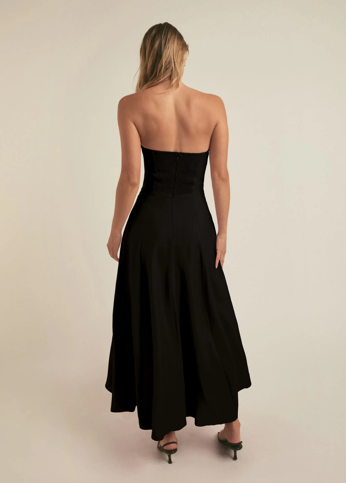 The Favorite Linen Dress | Black - Image 4