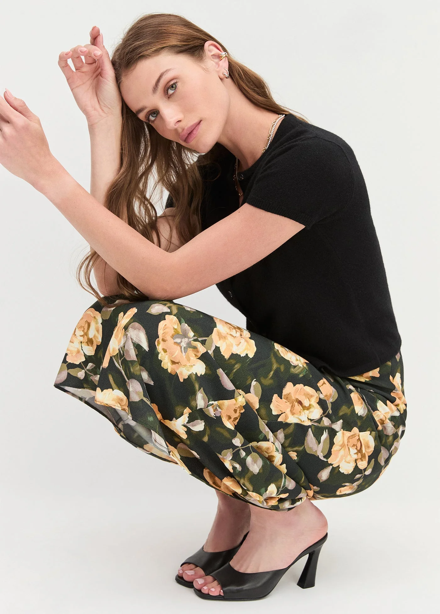 The Favorite Skirt | Golden Flowerbed - Image 3