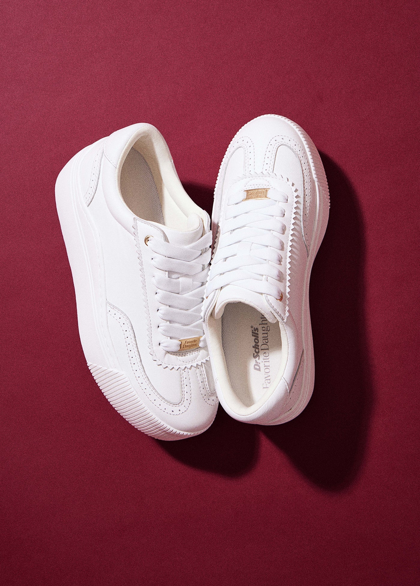 The FD01 Sneaker | White Leather - Image 2
