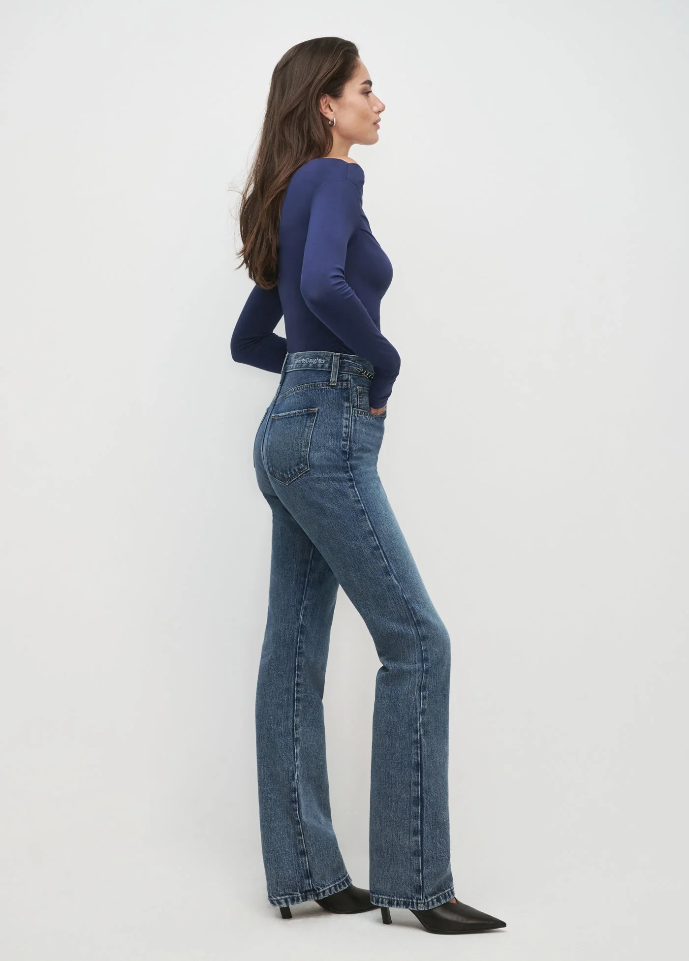 The Get Him Back Top | Aegean Blue - Image 2