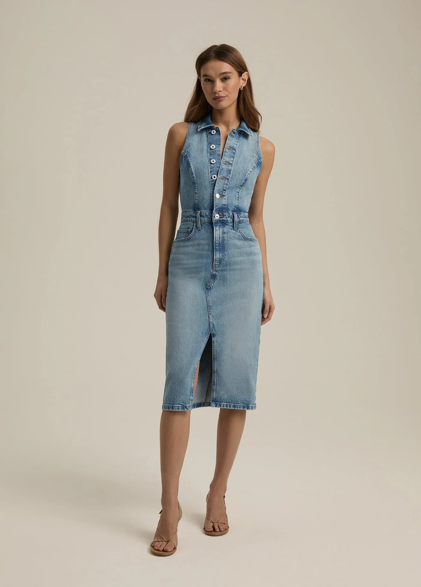 The Halter City Dress | Santa Barbara - Image 2
