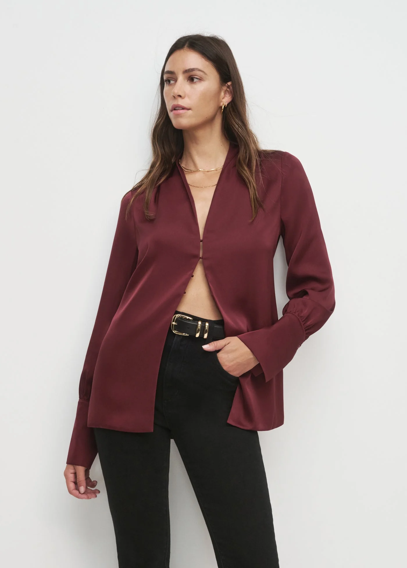 The Izzy Top | Vino - Image 3