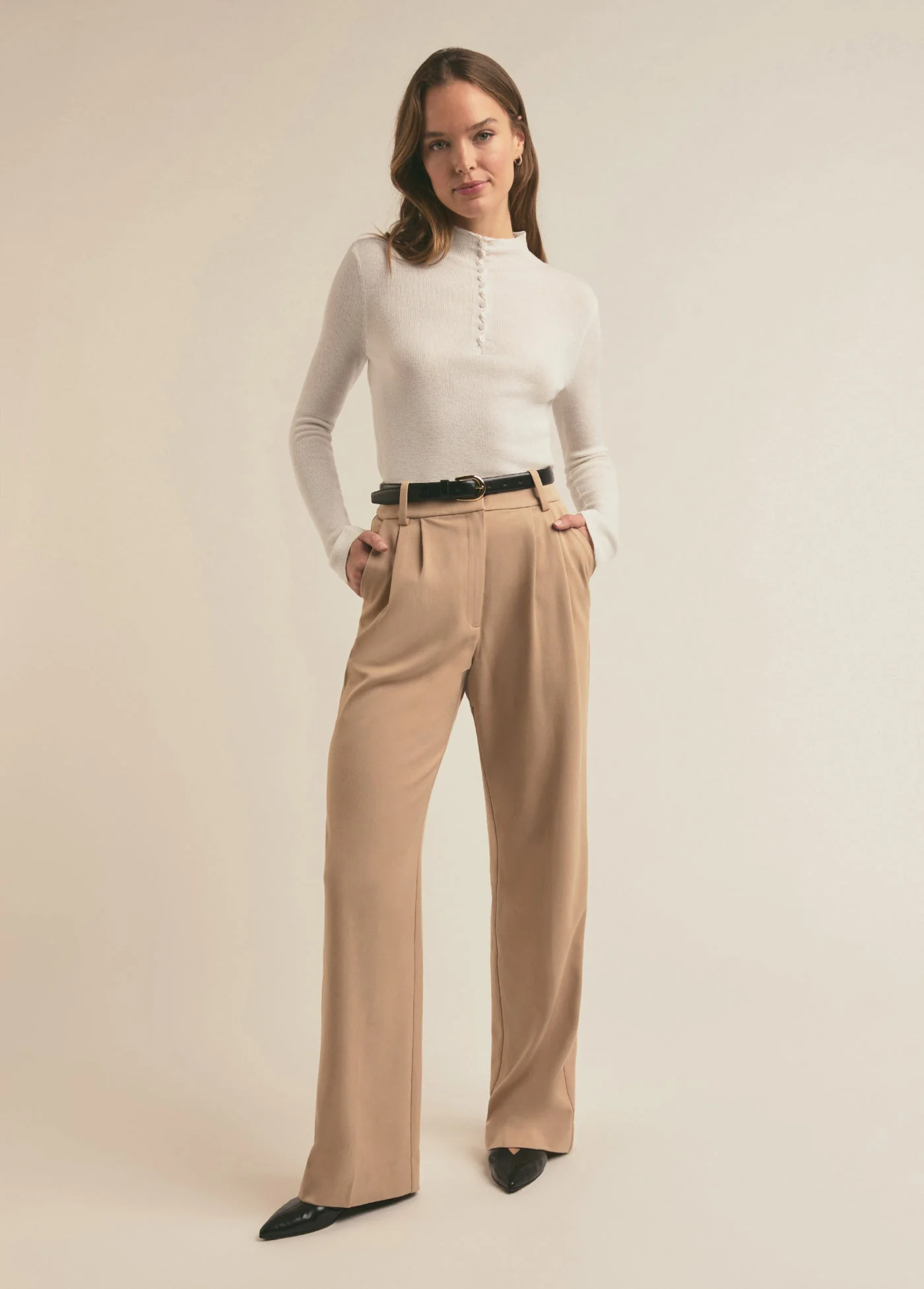 The Jackie Sweater | Ivory - Image 2