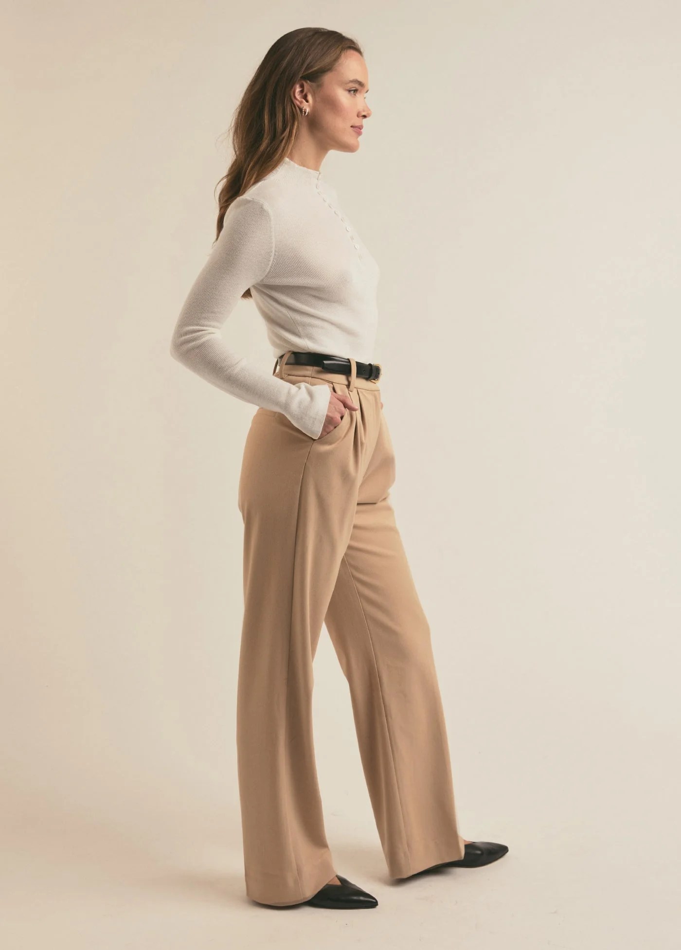The Jackie Sweater | Ivory - Image 3