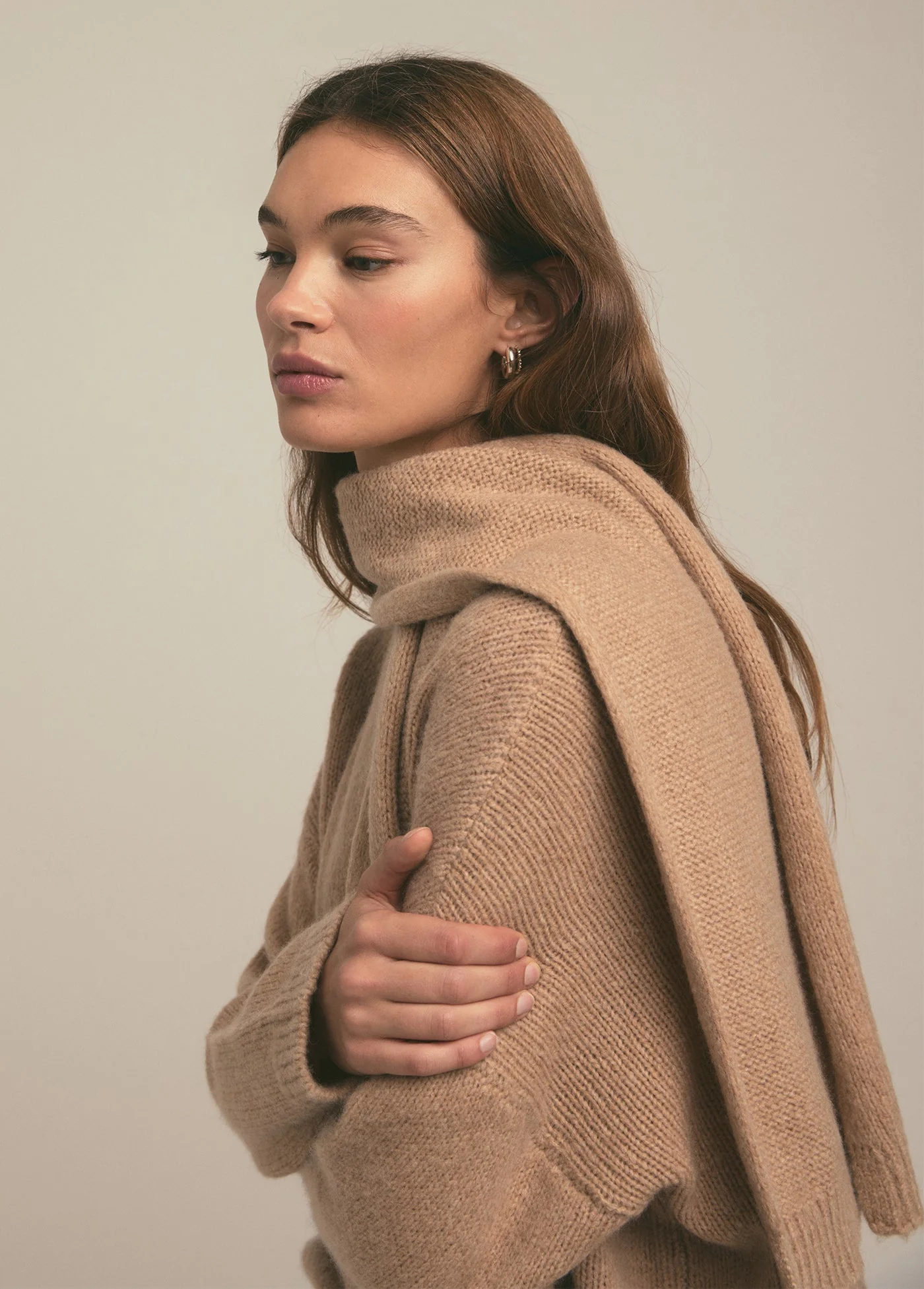 The Jamie Sweater | Almond - Image 2