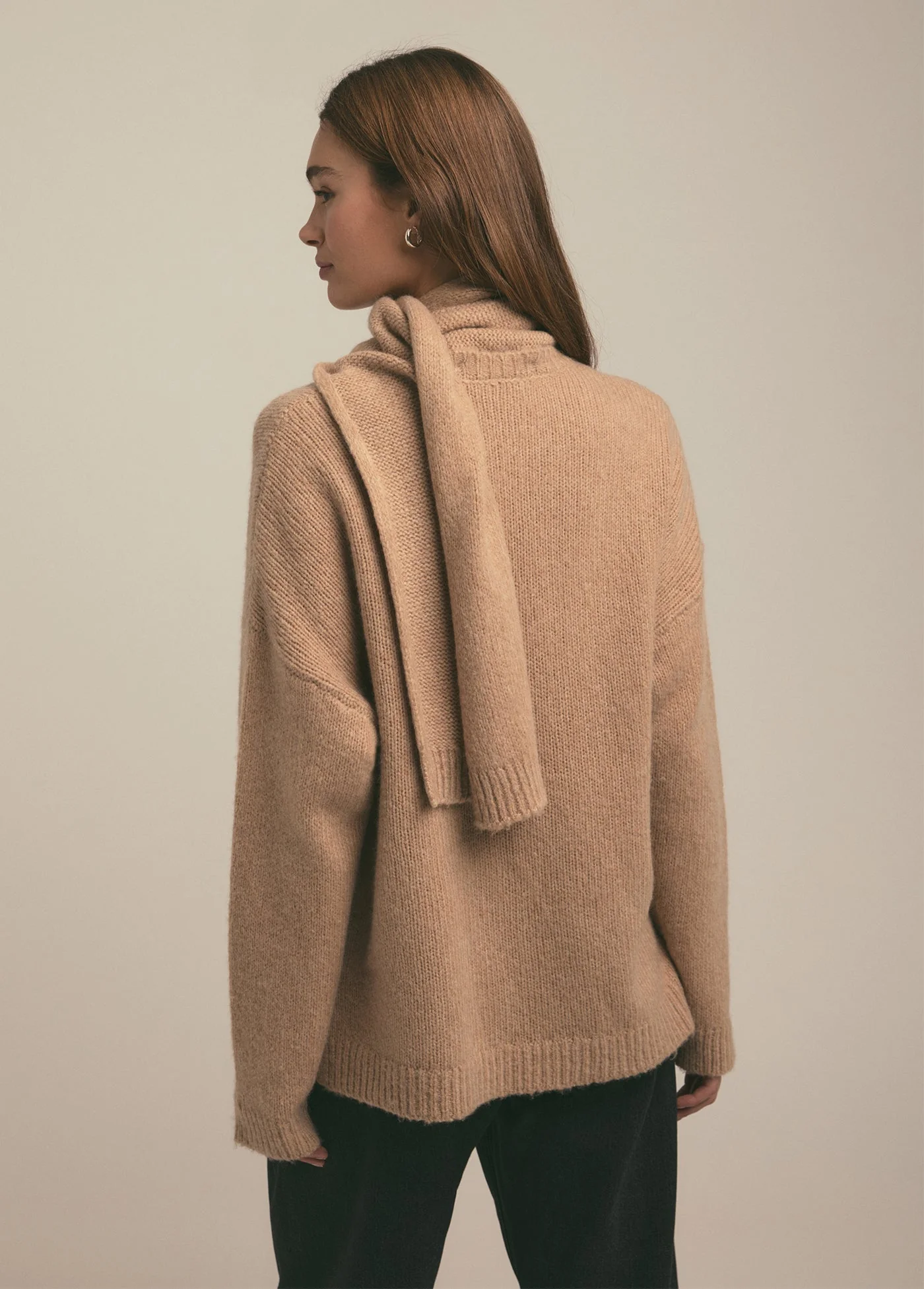 The Jamie Sweater | Almond - Image 3