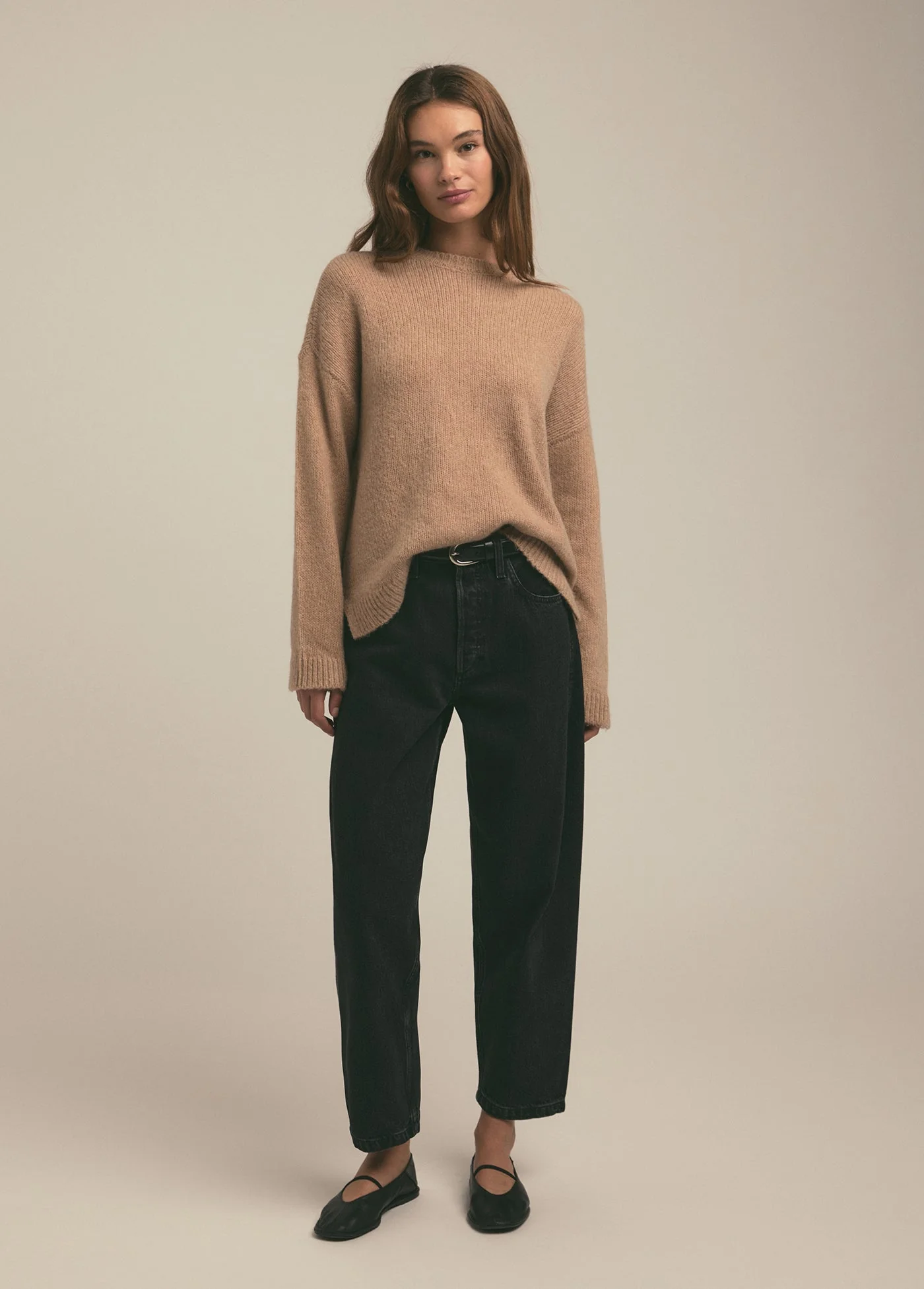 The Jamie Sweater | Almond - Image 4