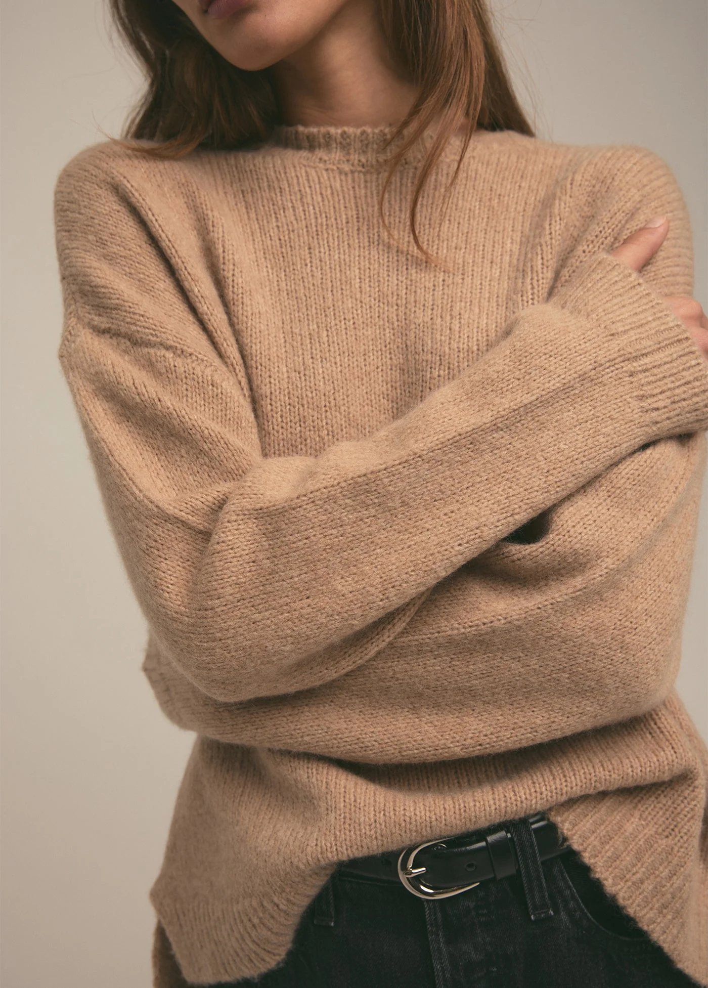 The Jamie Sweater | Almond - Image 5