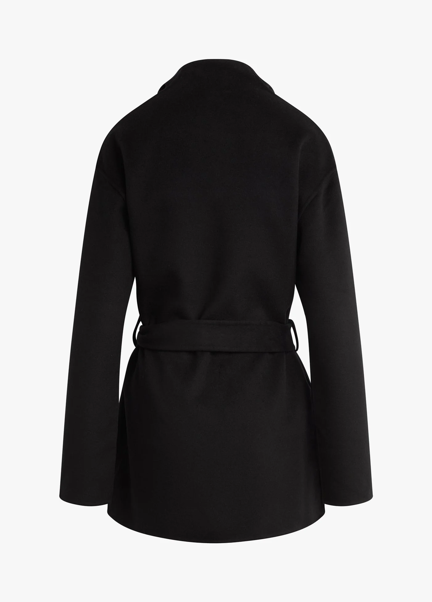 The Jasper Wrap Coat | Black - Image 7