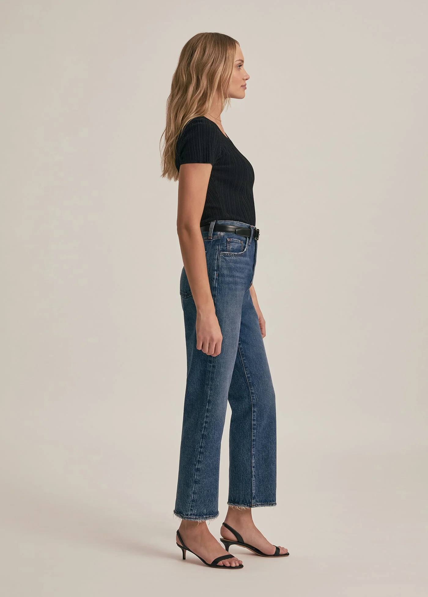 The Kennedy Cap Sleeve Top | Black - Image 4