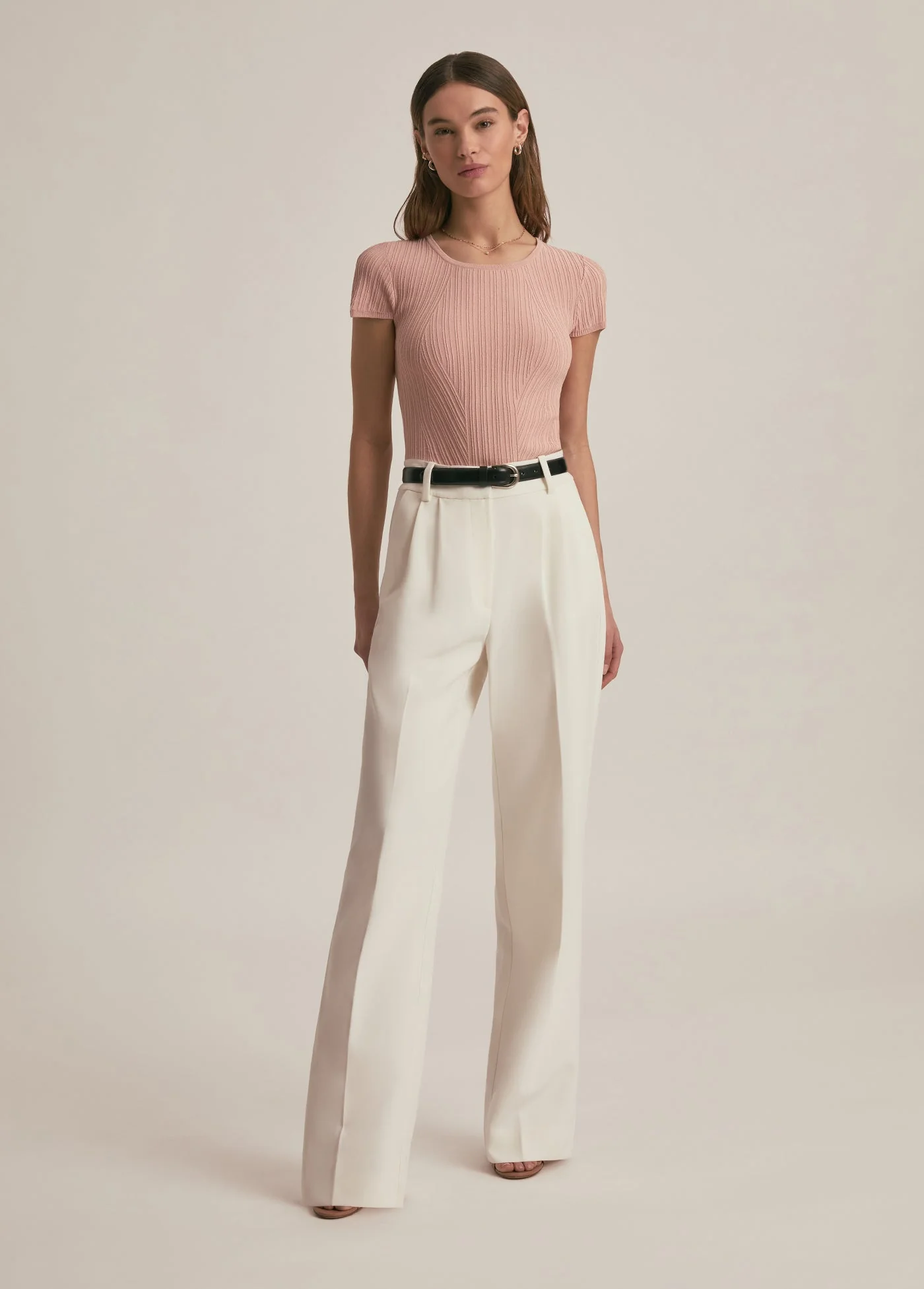 The Kennedy Cap Sleeve Top | Blush - Image 3