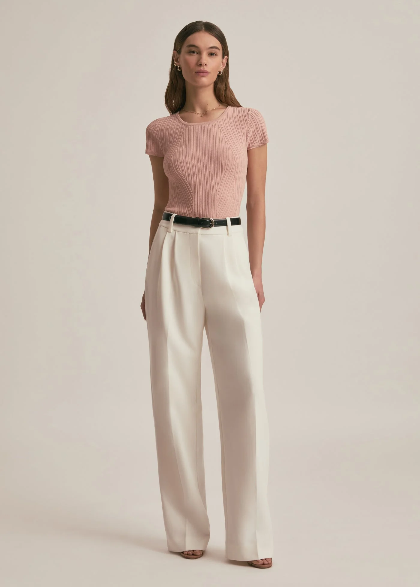 The Kennedy Cap Sleeve Top | Blush - Image 4