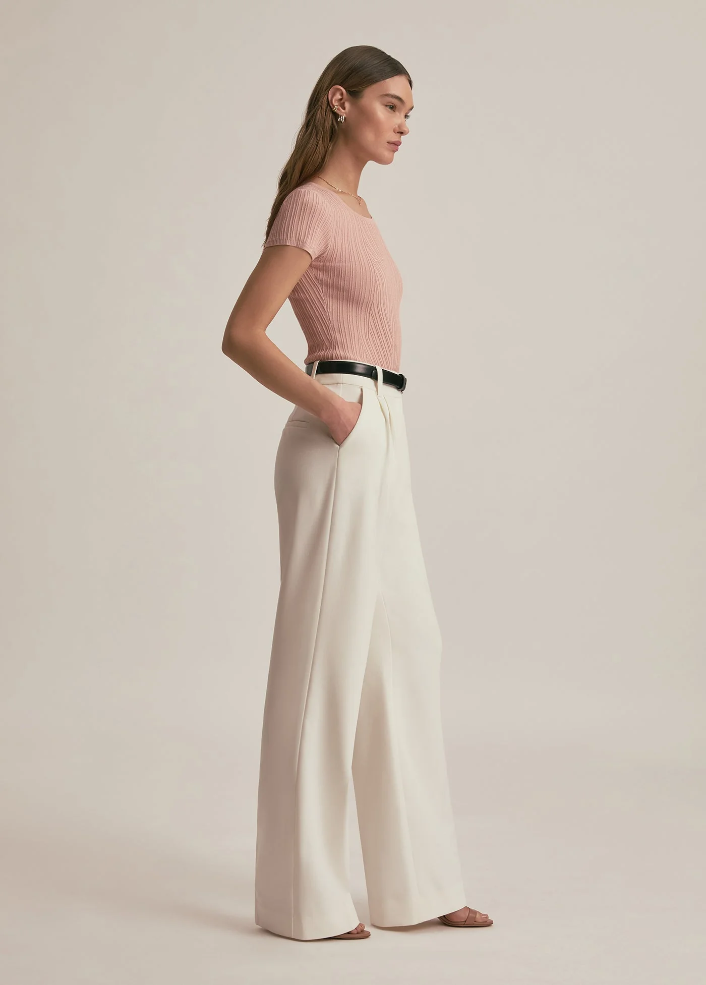 The Kennedy Cap Sleeve Top | Blush - Image 5
