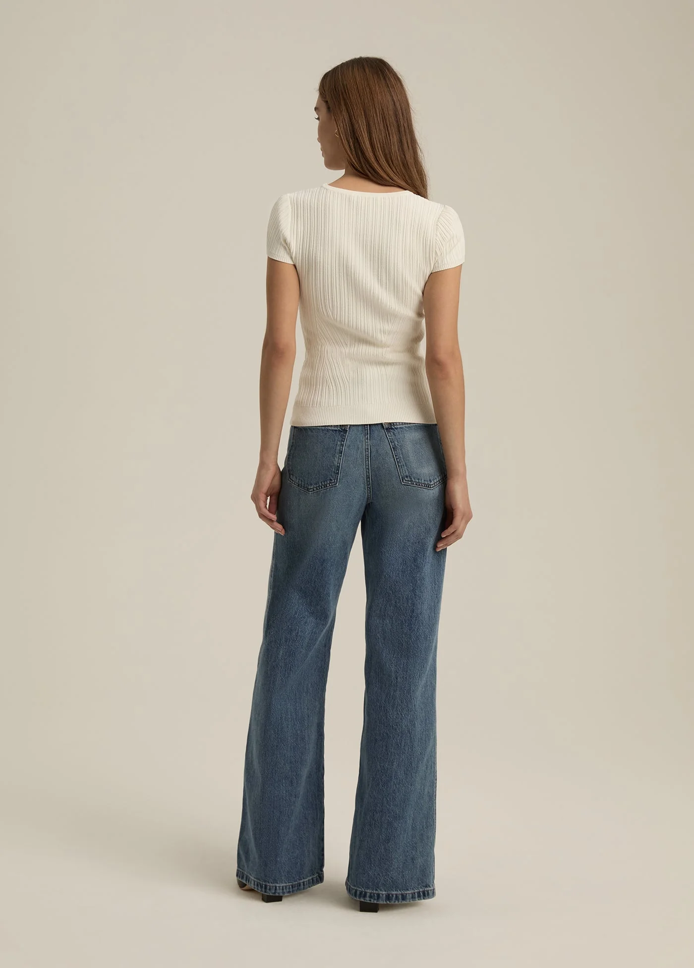 The Kennedy Cap Sleeve Top | Ivory - Image 5
