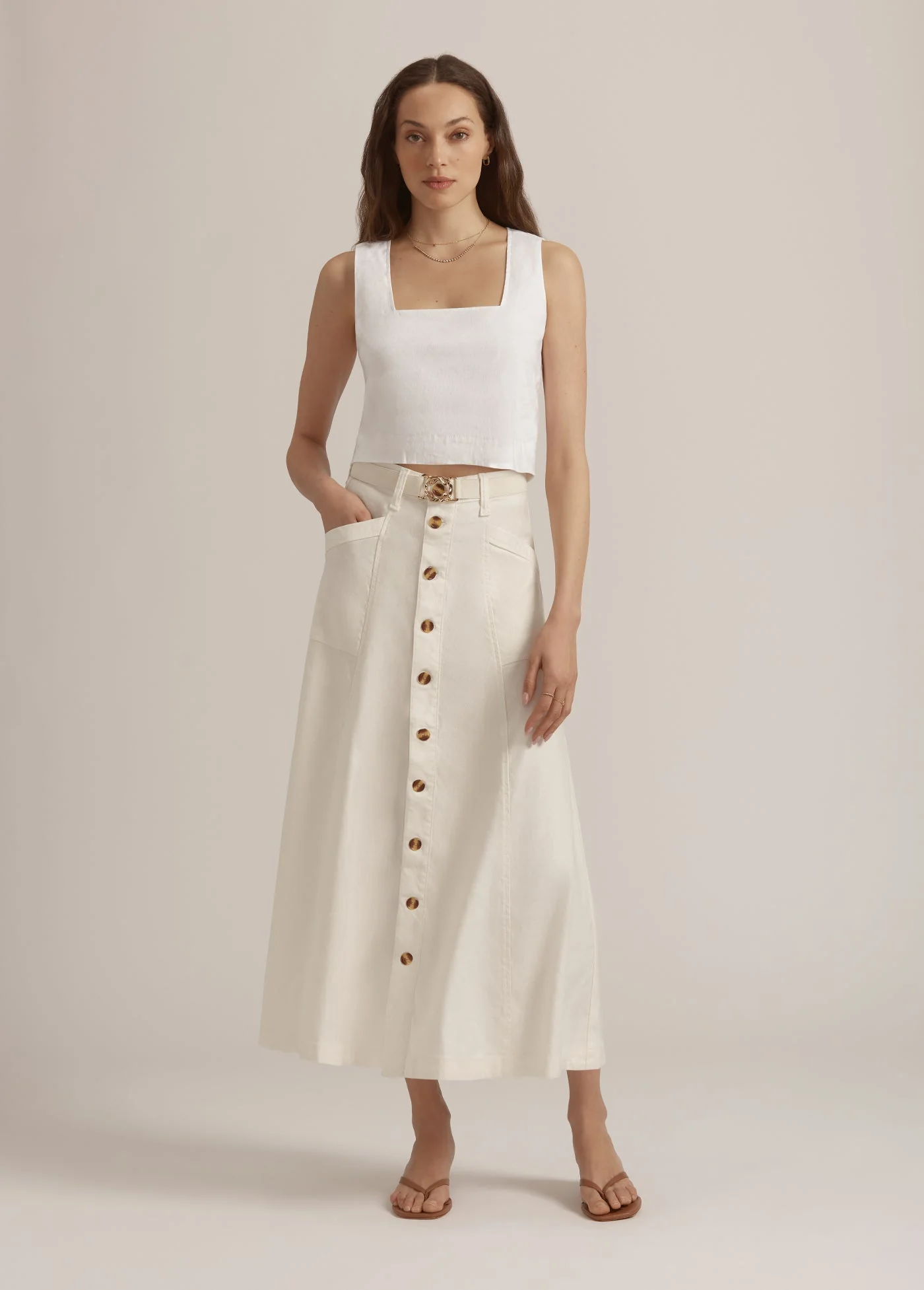 The Lila Skirt | Gardenia - Image 2