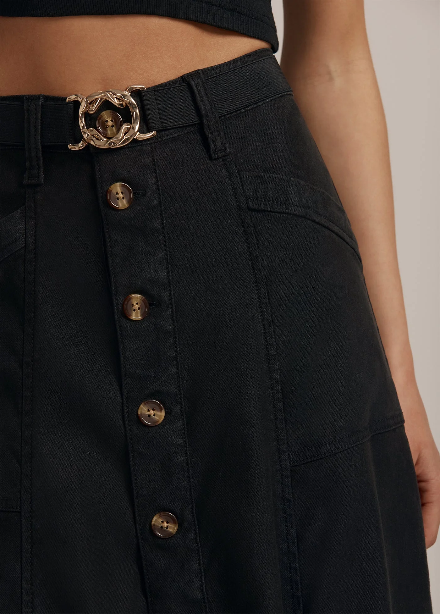 The Lila Skirt | Jet Black - Image 2