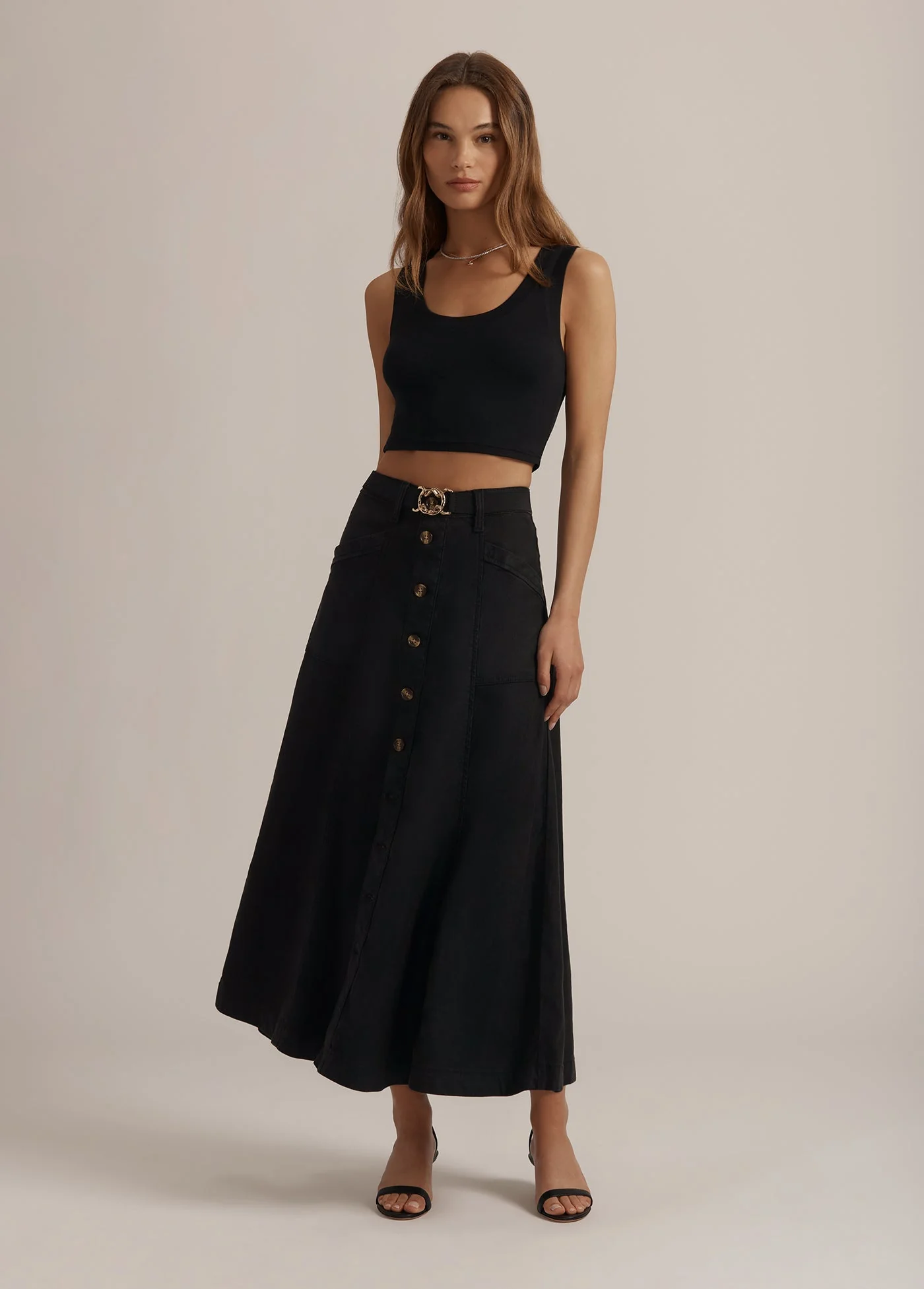 The Lila Skirt | Jet Black - Image 3