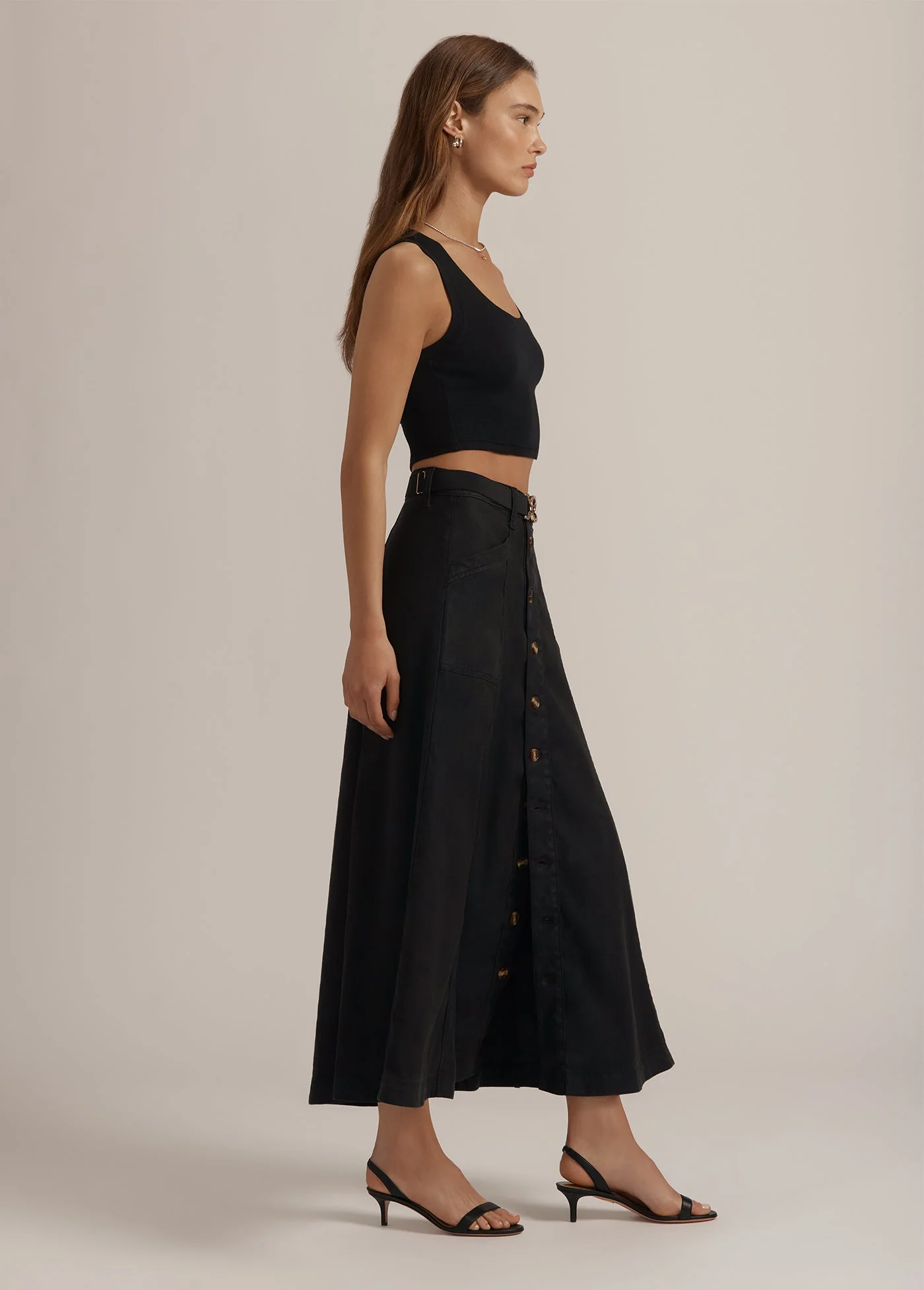 The Lila Skirt | Jet Black - Image 4