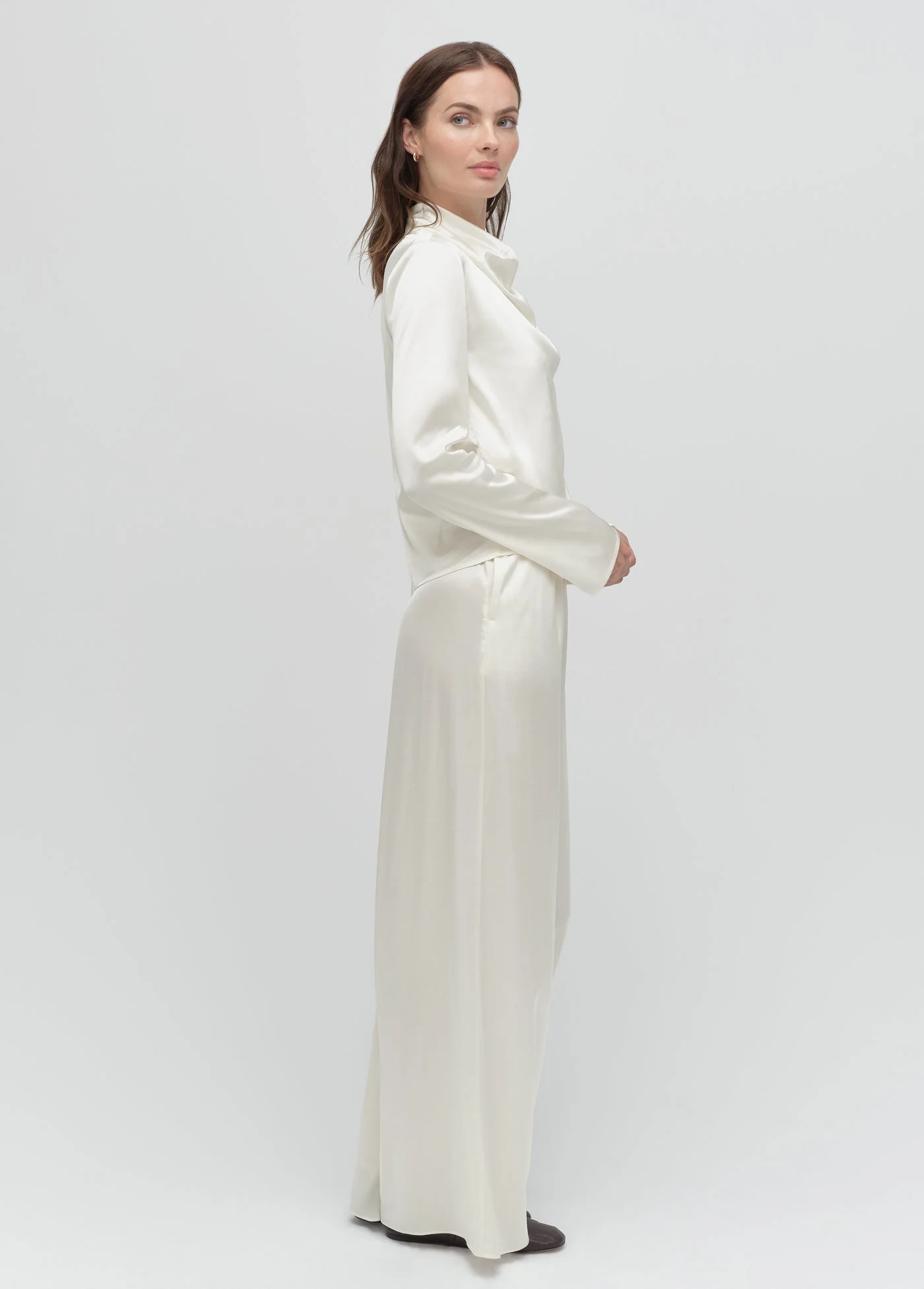 The Long Sleeve Alice Top | Ivory - Image 3