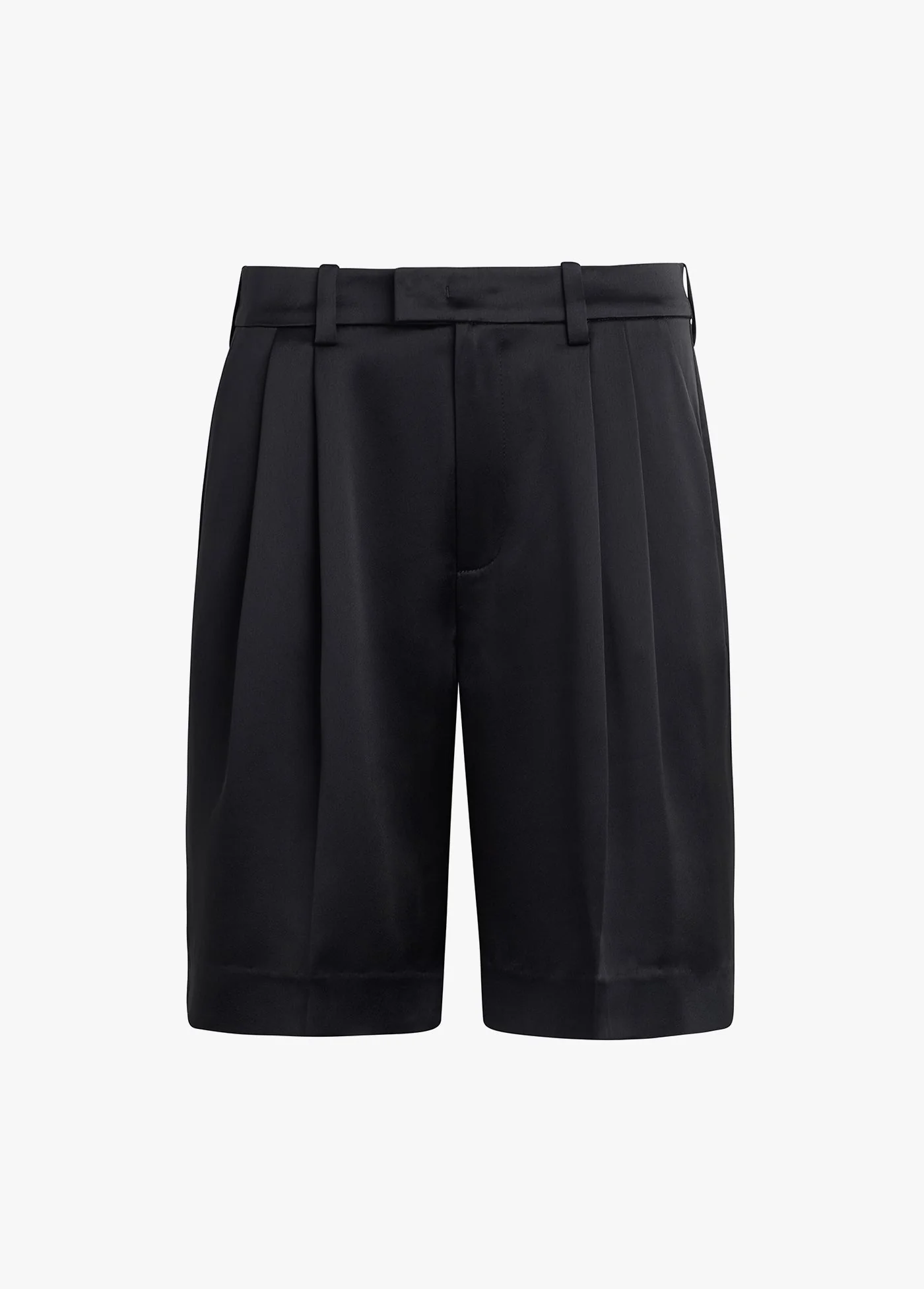 The Low Favorite Bermuda Short | Black Satin - Image 7