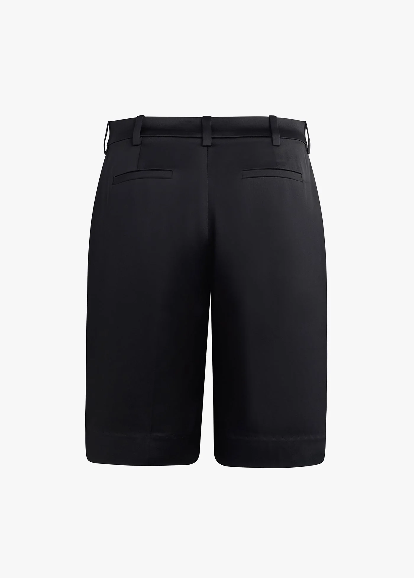 The Low Favorite Bermuda Short | Black Satin - Image 8