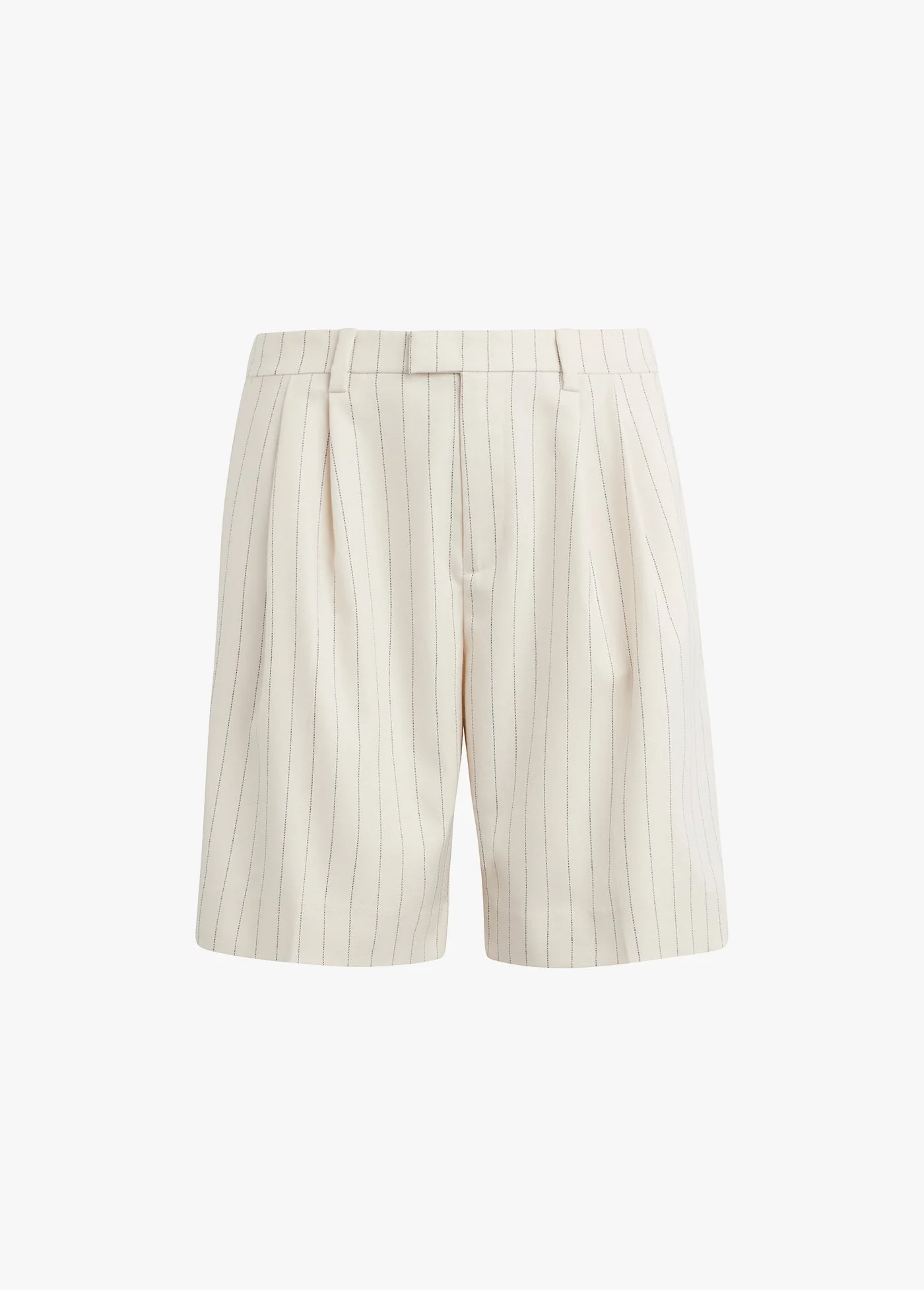 The Low Favorite Bermuda Short | Ivory Navy Pinstripe - Image 7