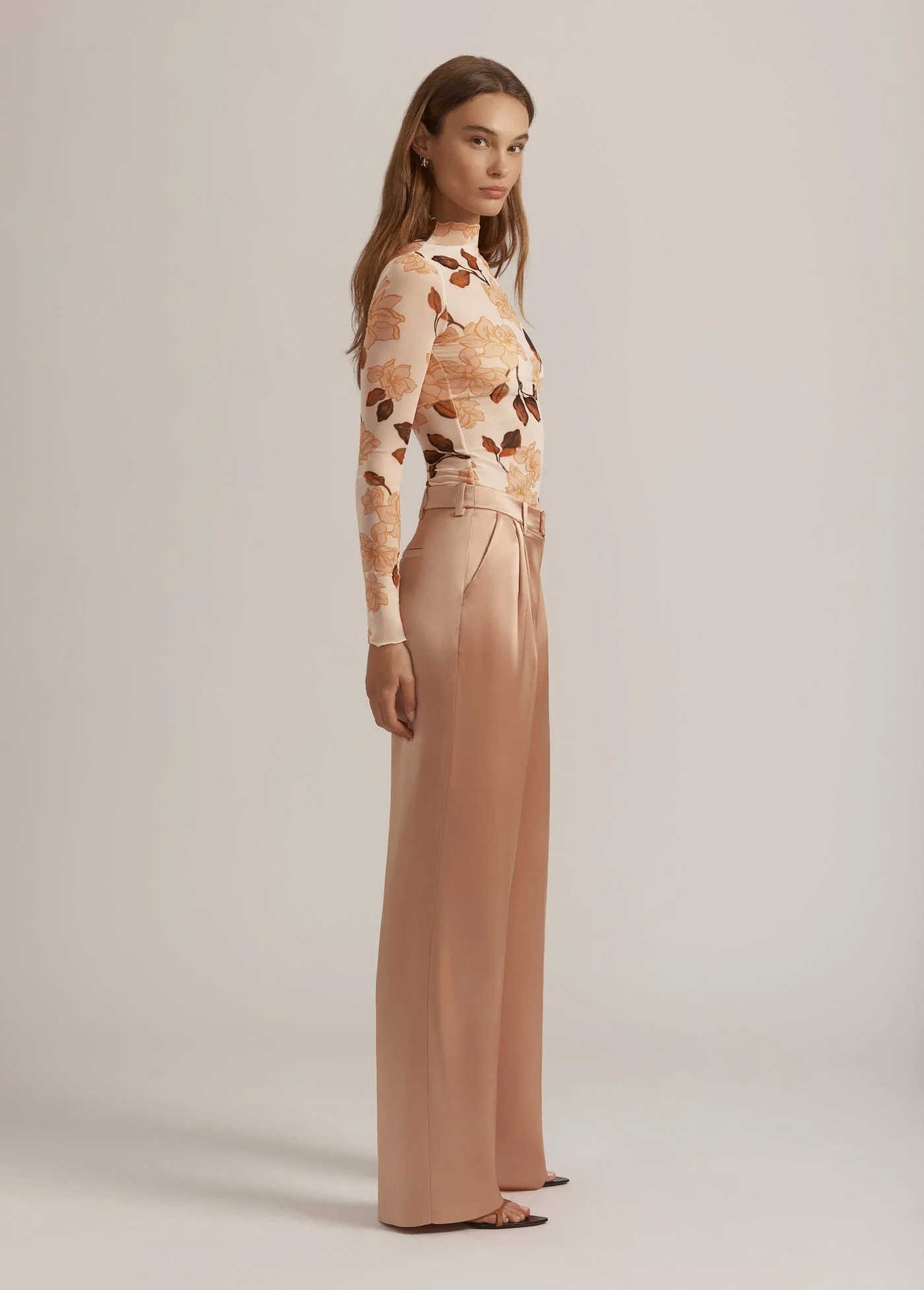 The Low Favorite Satin Pant | Tuscany - Image 3