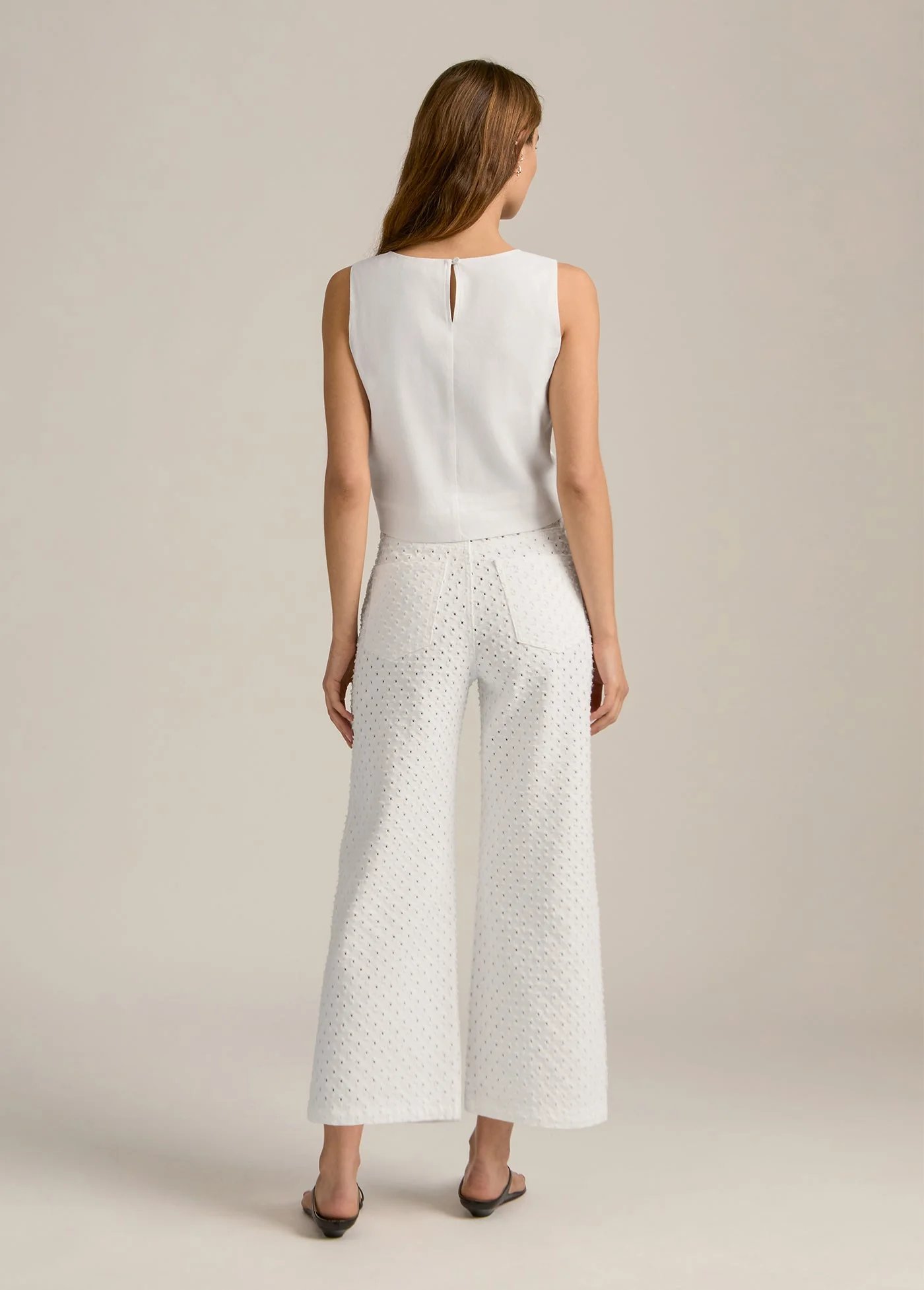 The Masha Super High Rise Wide Leg Crop | Aspen - Image 7