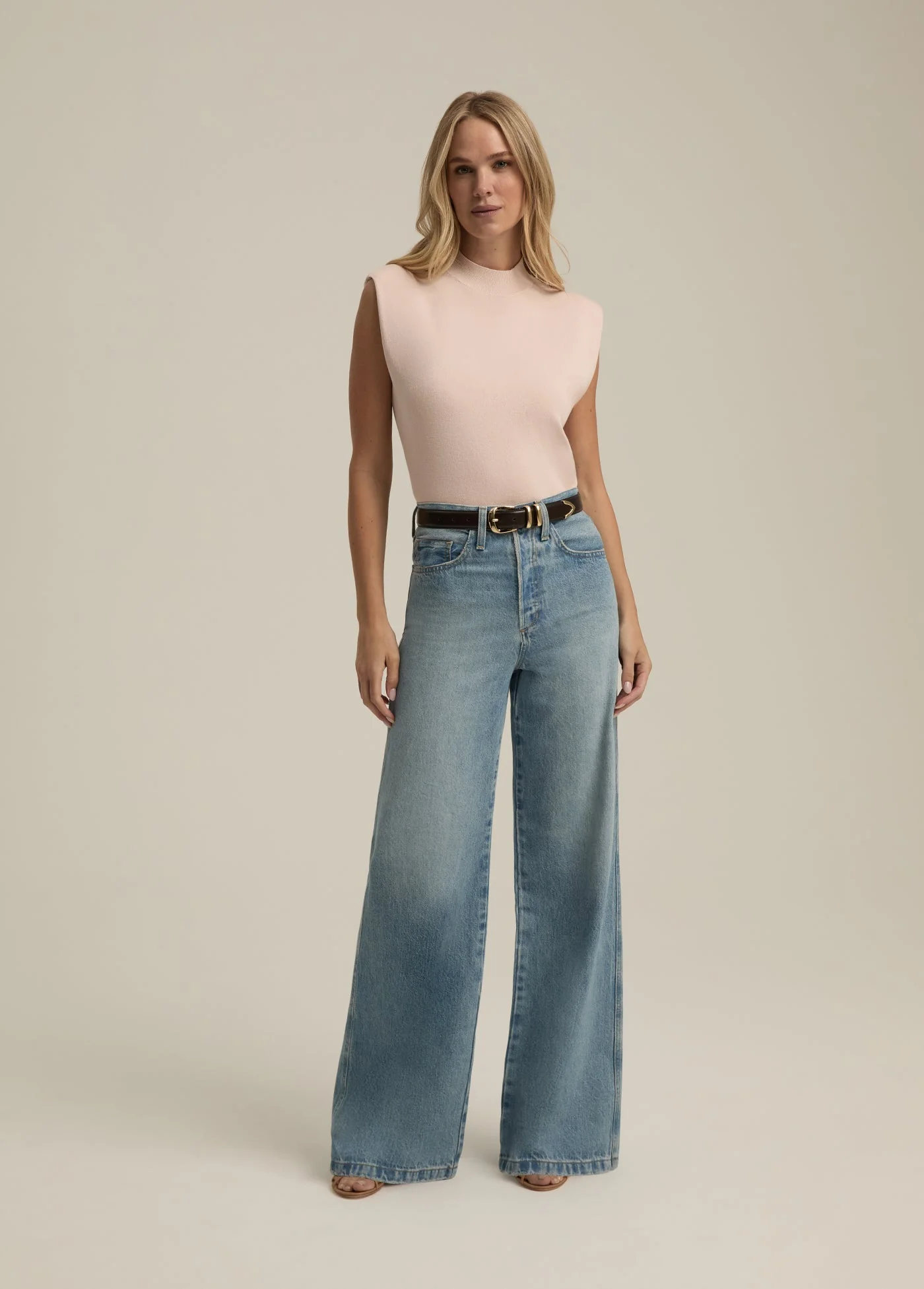 The Masha Super High Rise Wide Leg | Los Feliz - Image 2