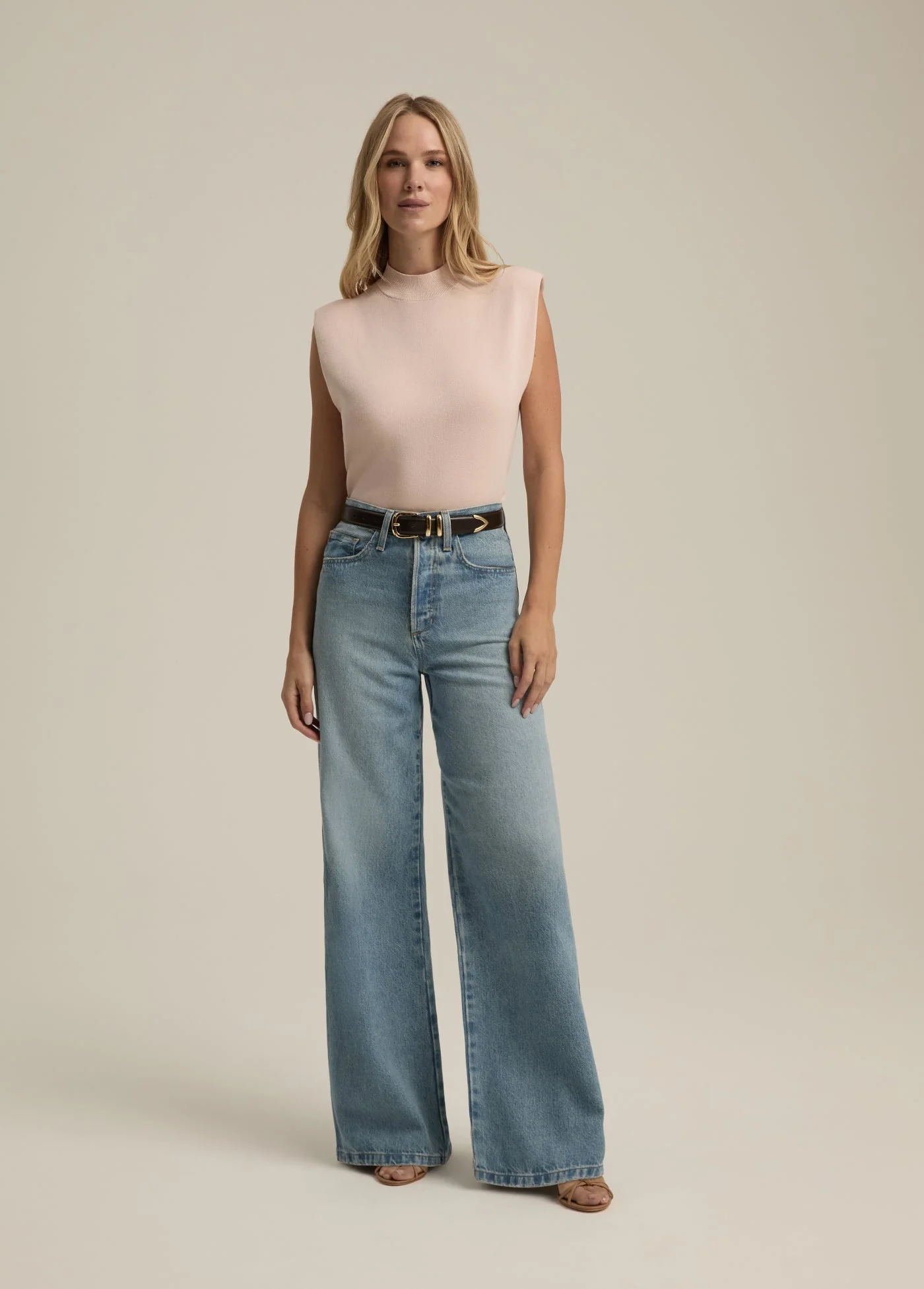 The Masha Super High Rise Wide Leg | Los Feliz - Image 3