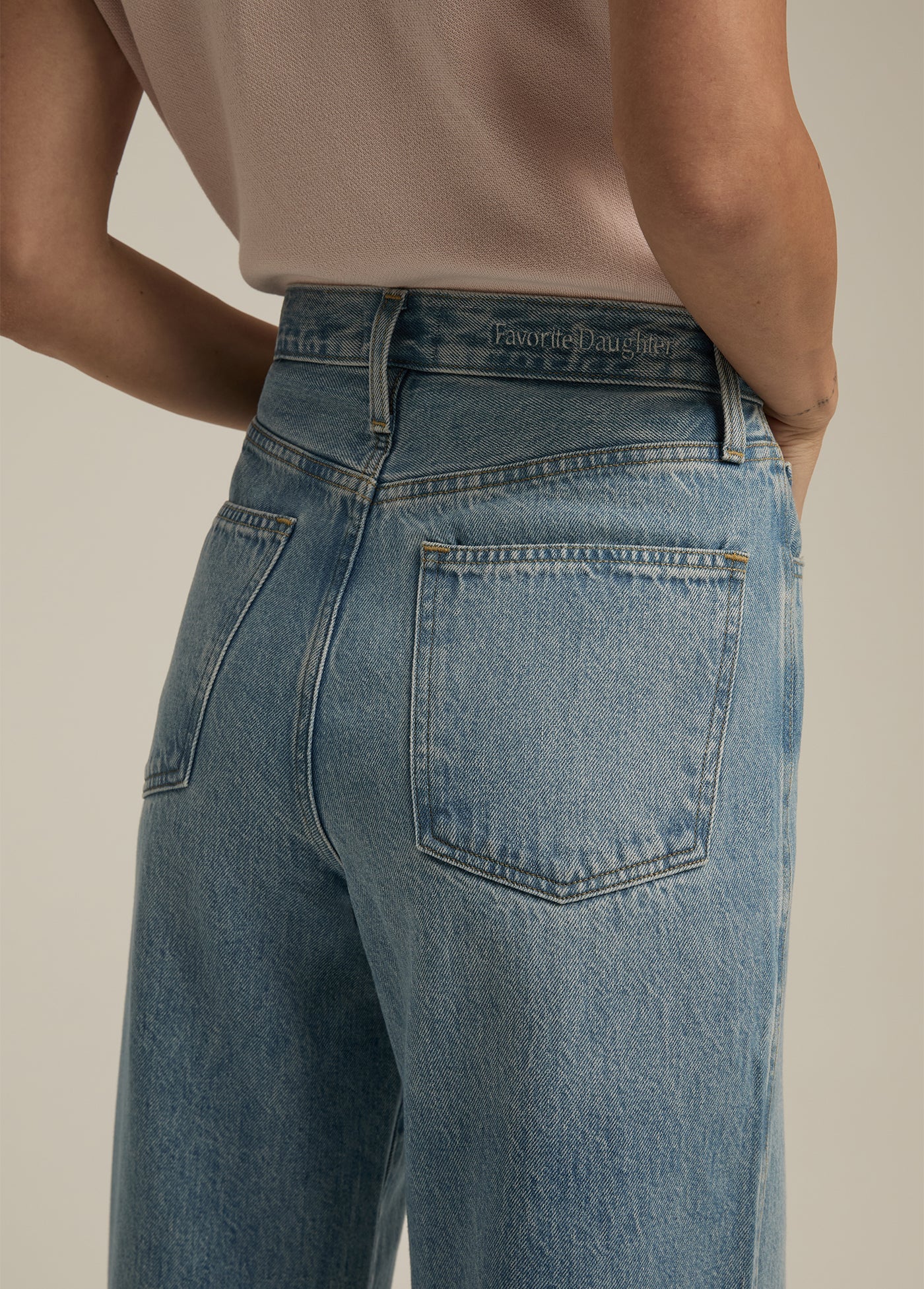 The Masha Super High Rise Wide Leg | Los Feliz - Image 5