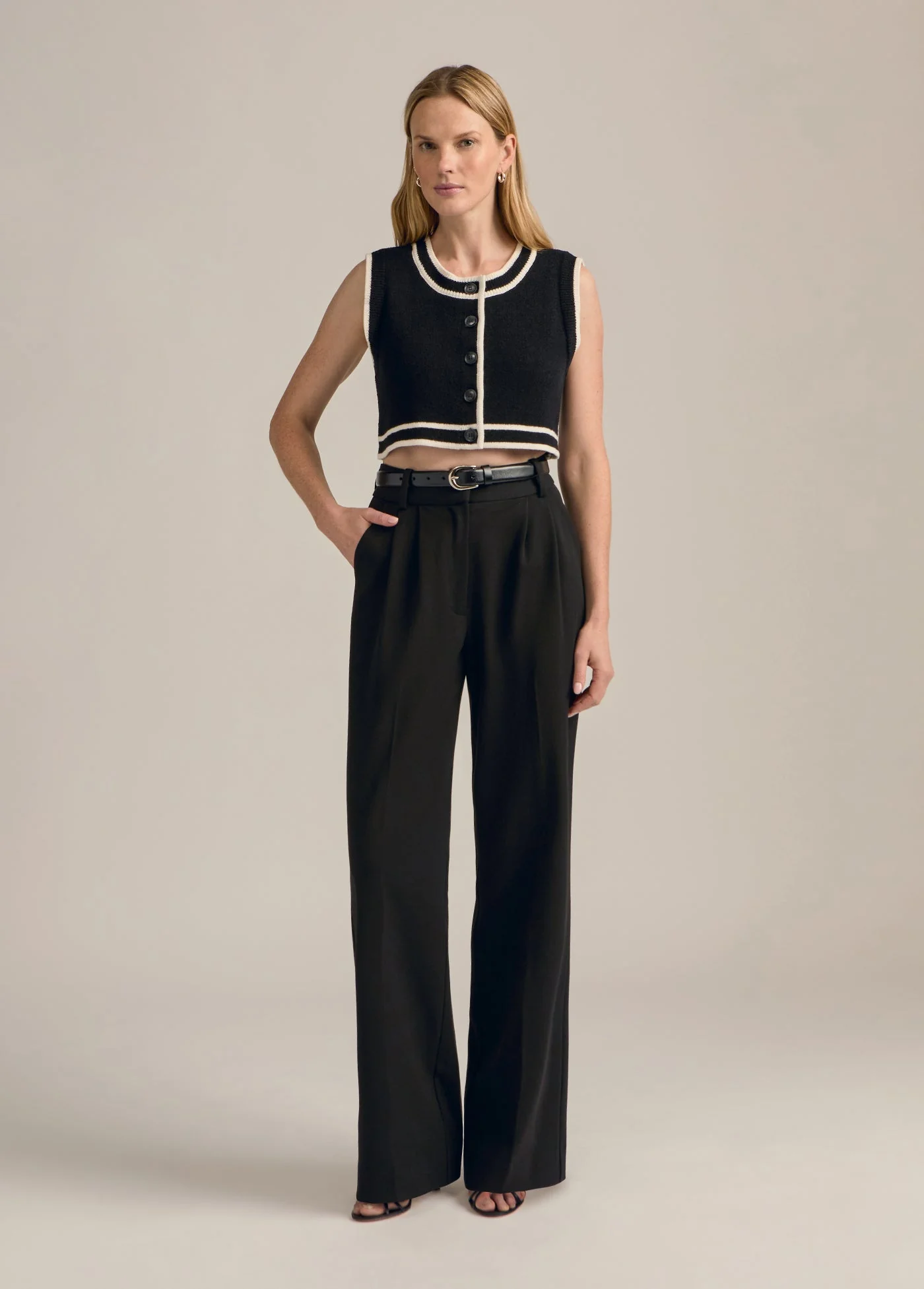 The Meredith Top | Black - Image 4