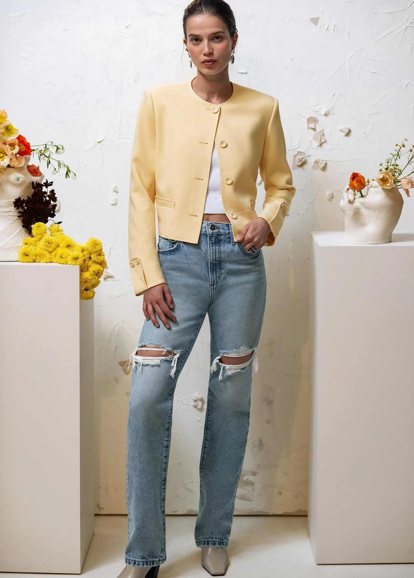 The Mikaela Low Slung Long Slim Straight | Lennox - Image 2