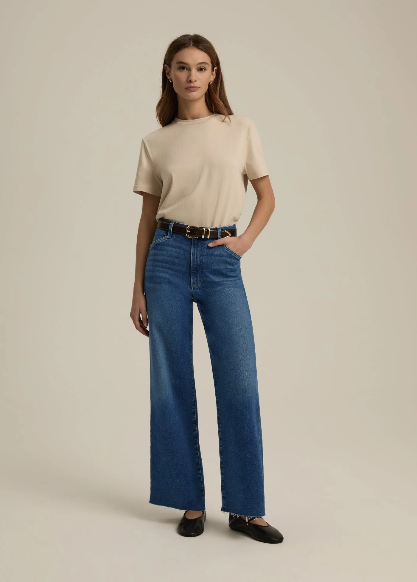 The Mischa Super High Rise Wide Leg Ankle | Madison