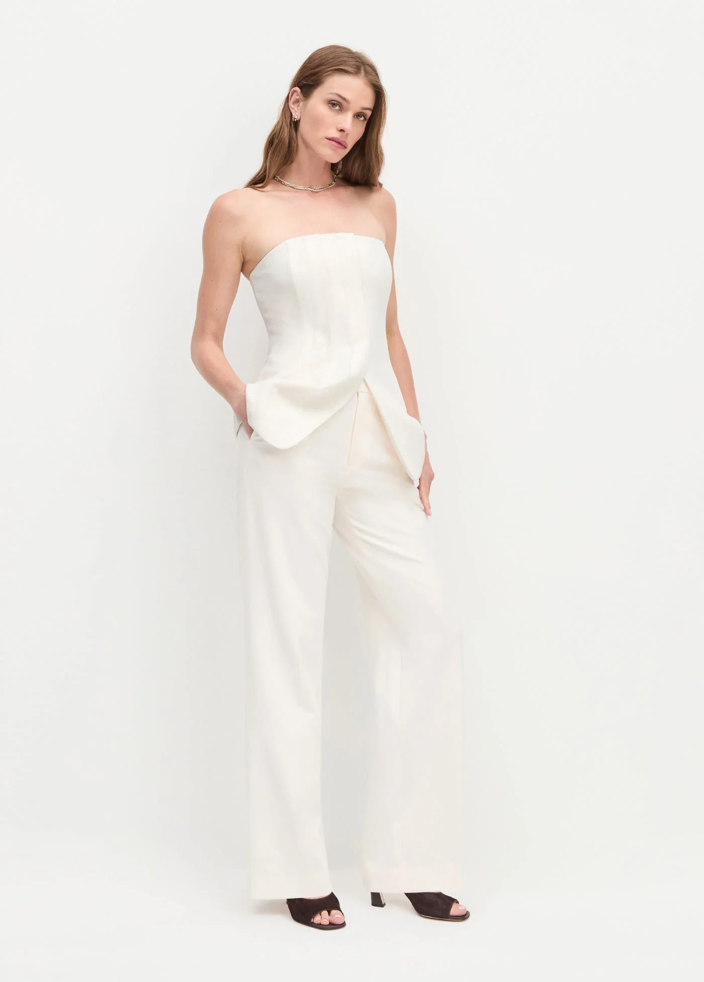 The Odessa Pant | Ivory - Image 3