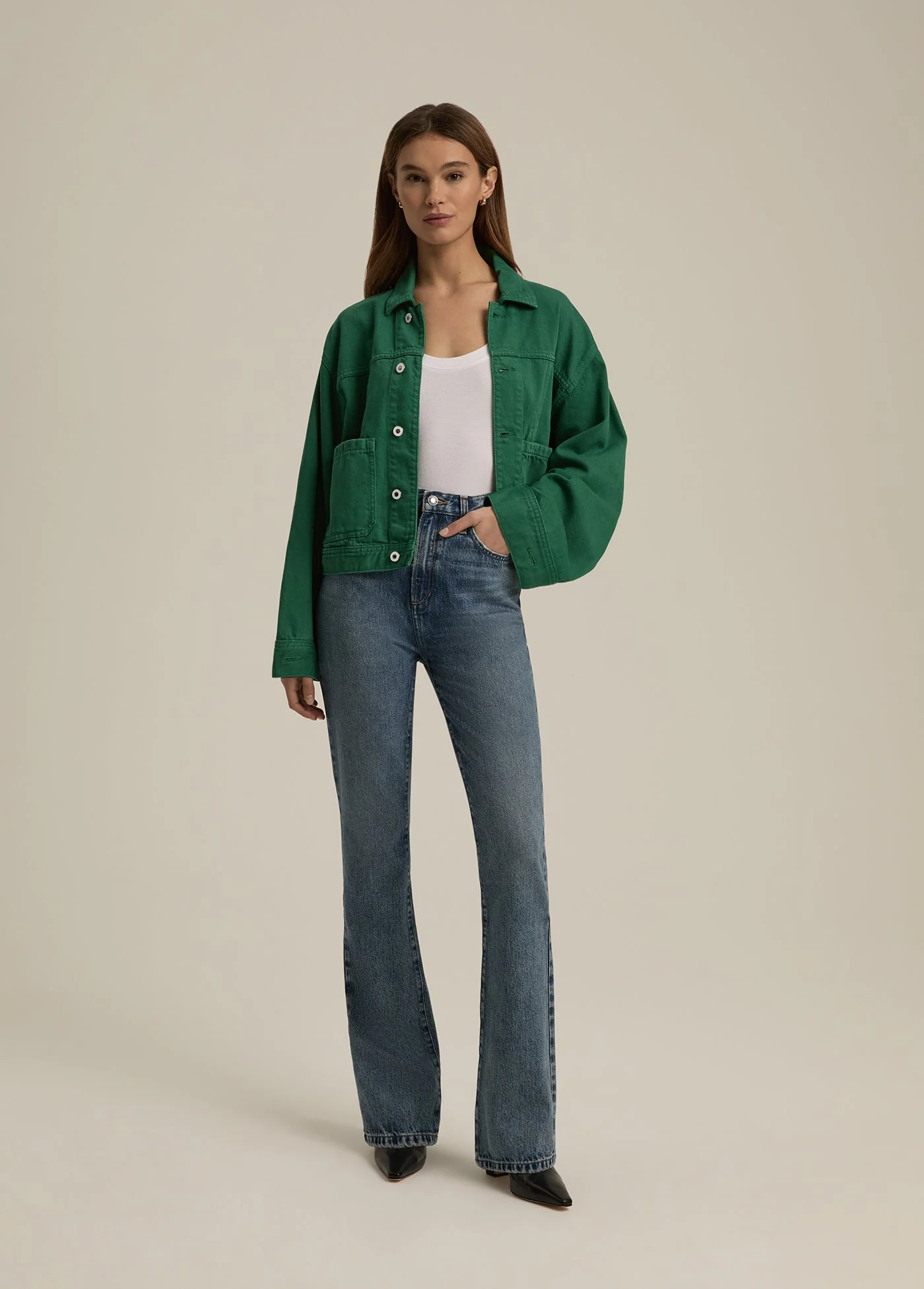 The Oliver Jacket | Emerald - Image 3