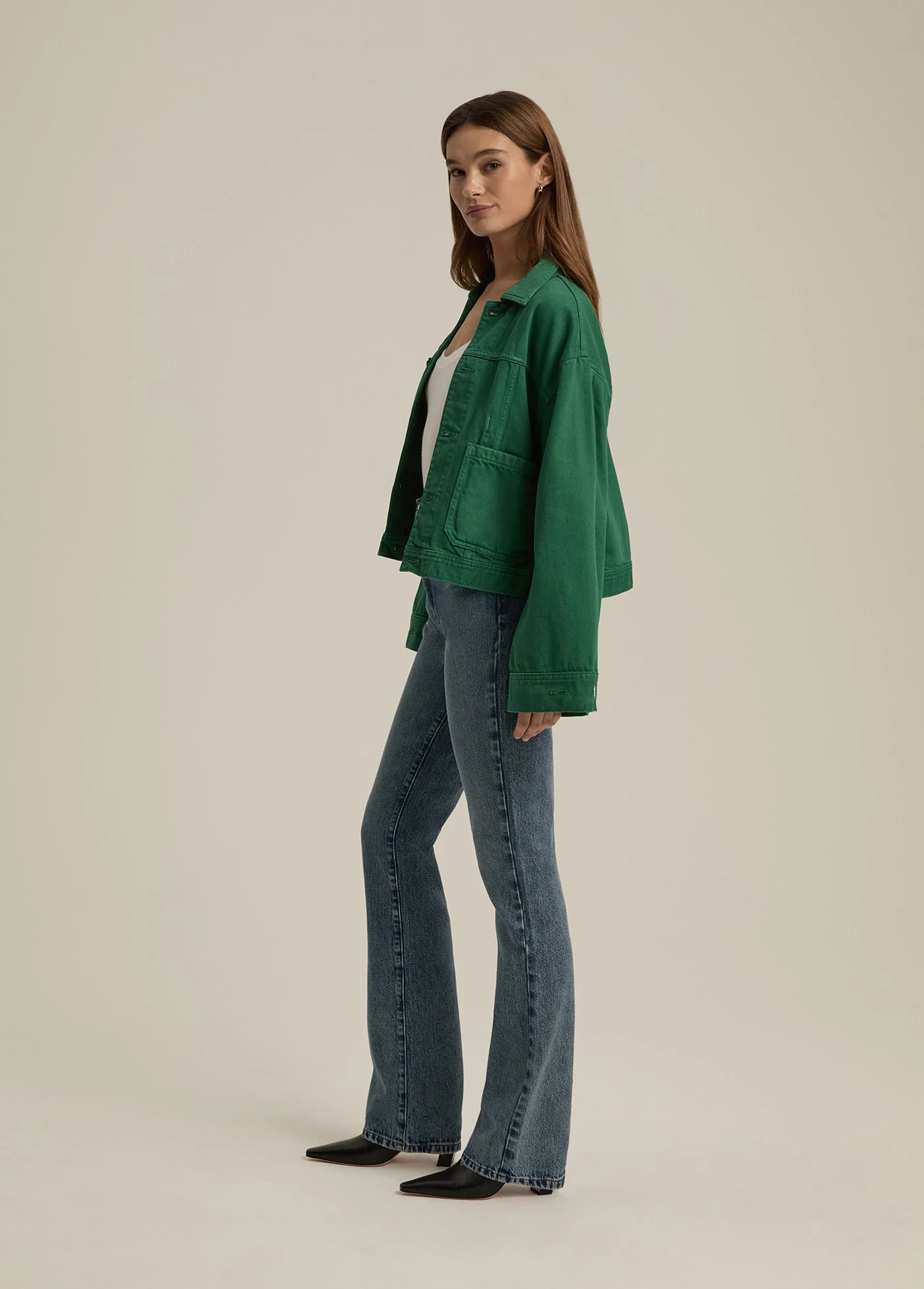 The Oliver Jacket | Emerald - Image 4