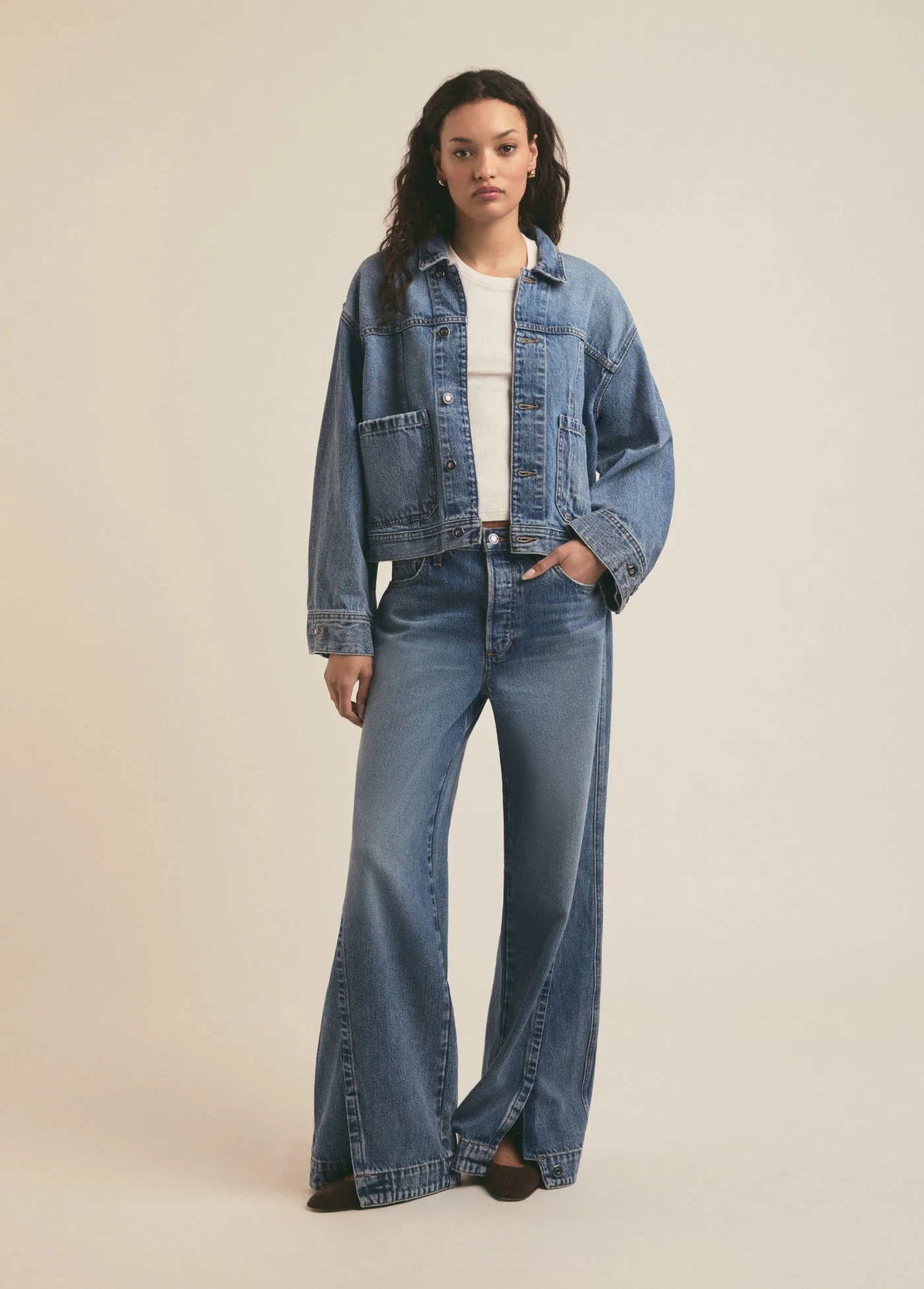 The Oliver Ultimate Baggy Wide Leg | Austin