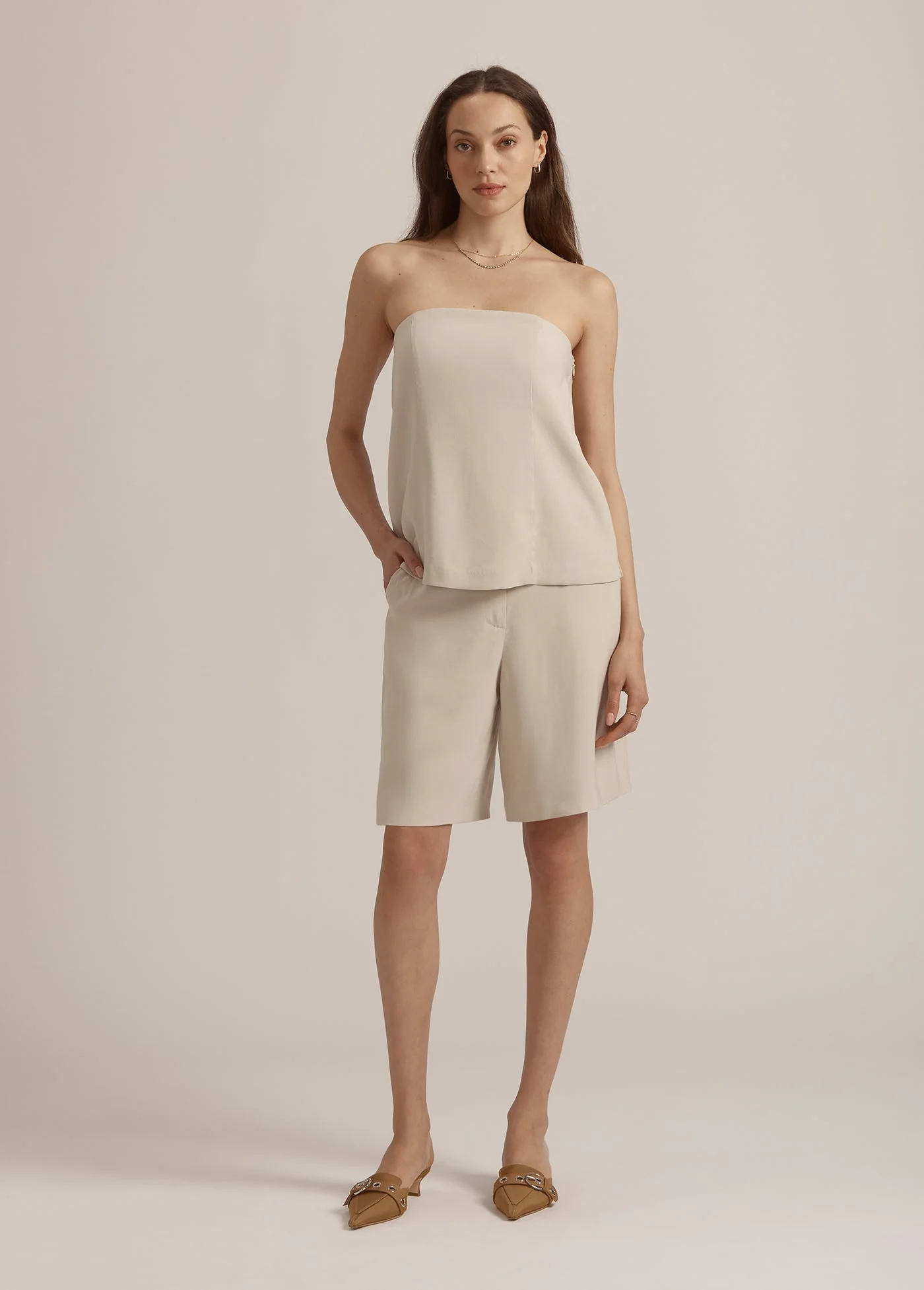 The Olivia Bustier | French Oak - Image 6