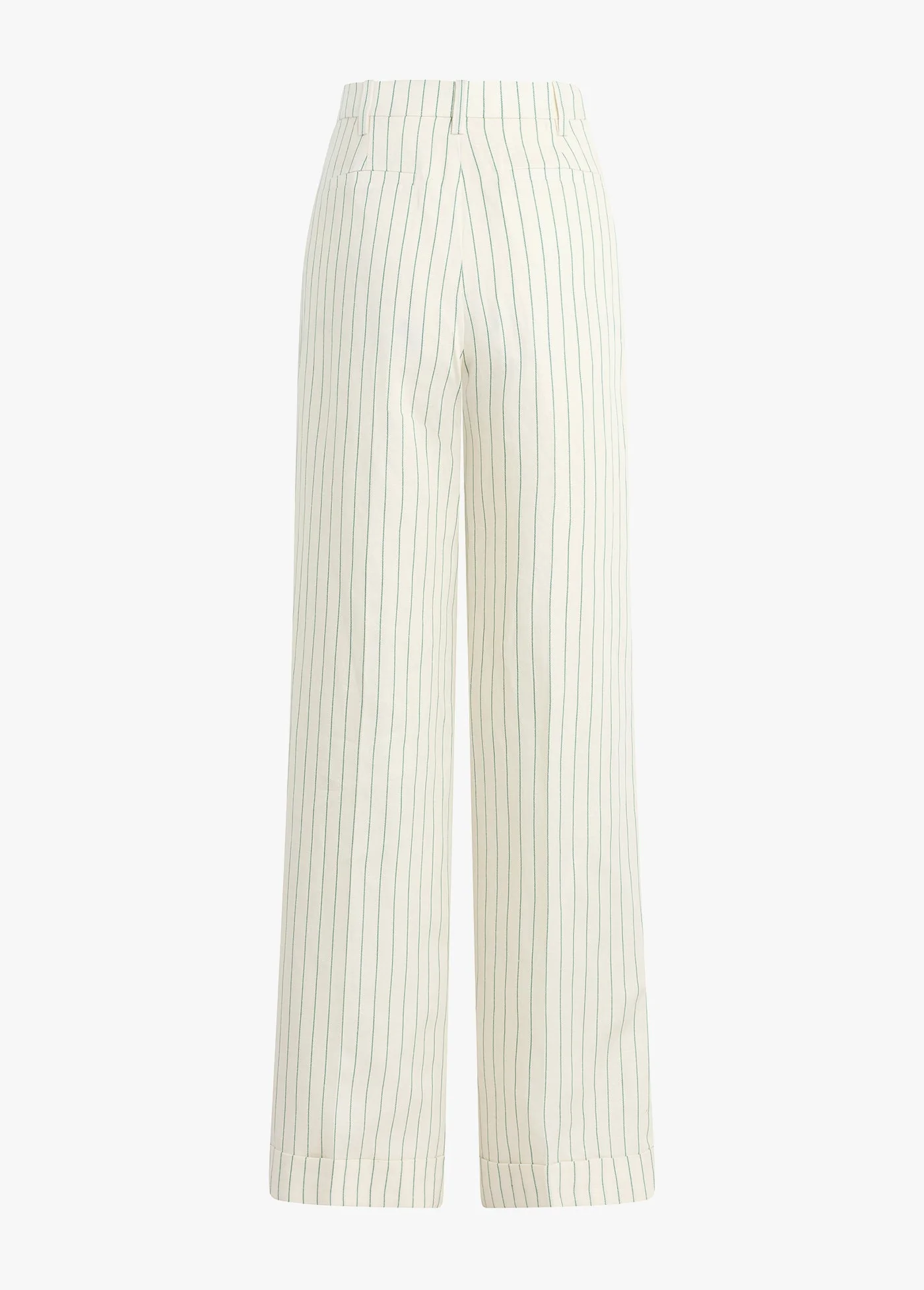 The Paige Pant | Emerald Stripe - Image 8