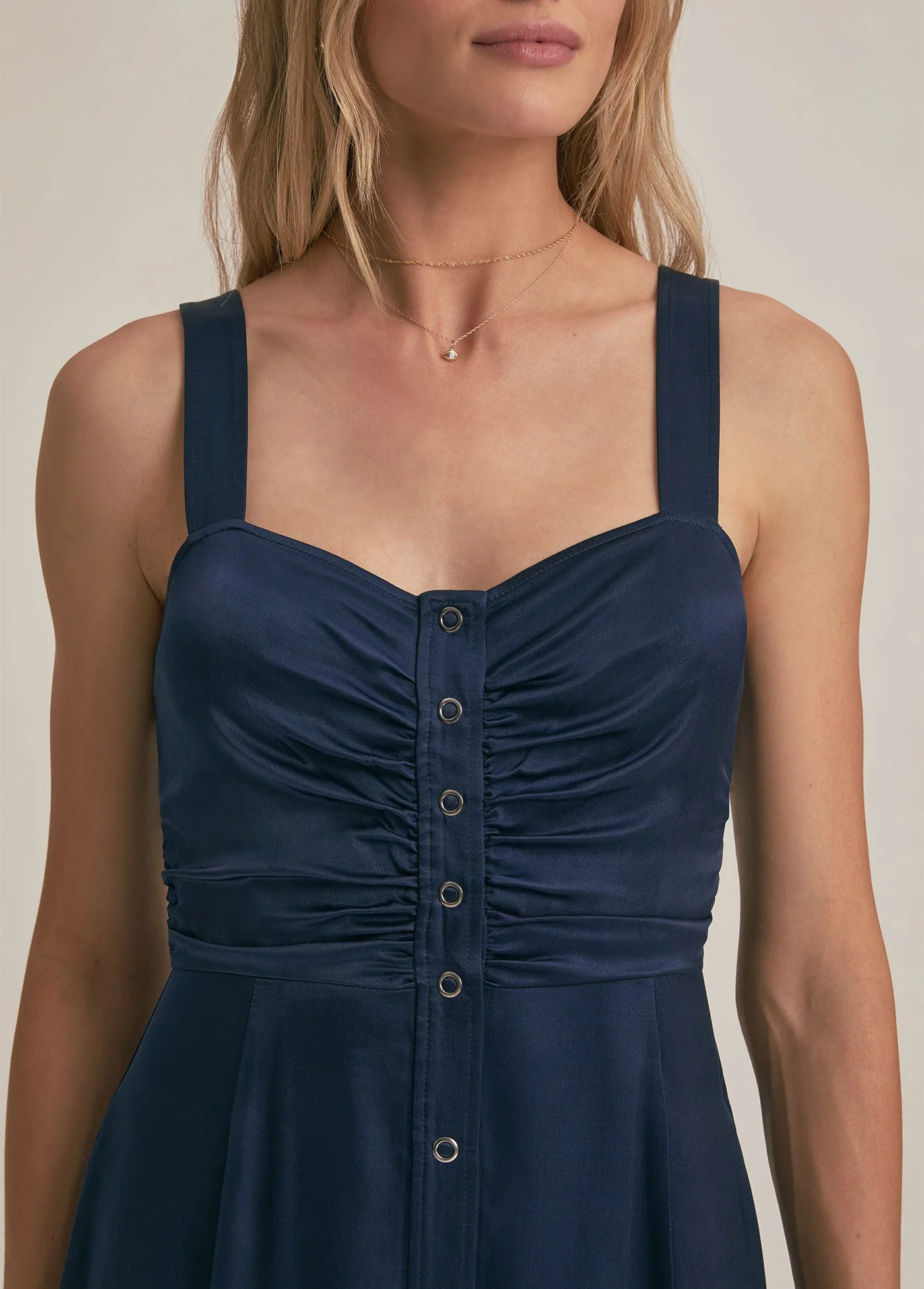 The Paloma Dress | Navy - Image 2