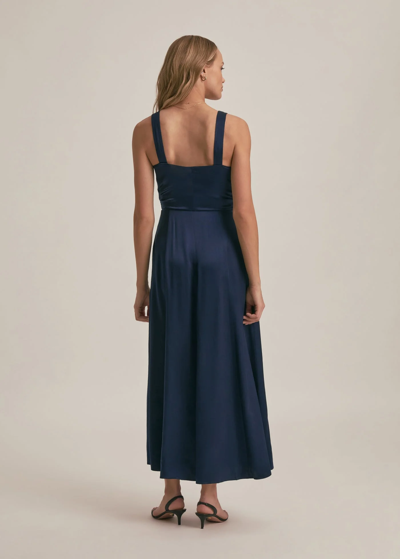 The Paloma Dress | Navy - Image 6
