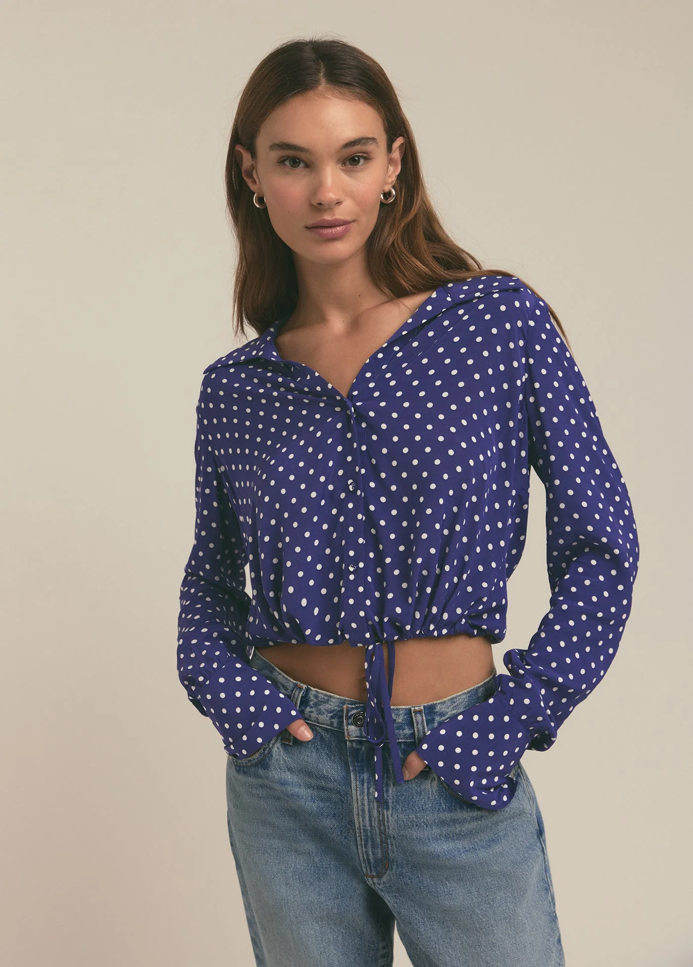 The Parker Top | Venetian Ditsy Dot - Image 2