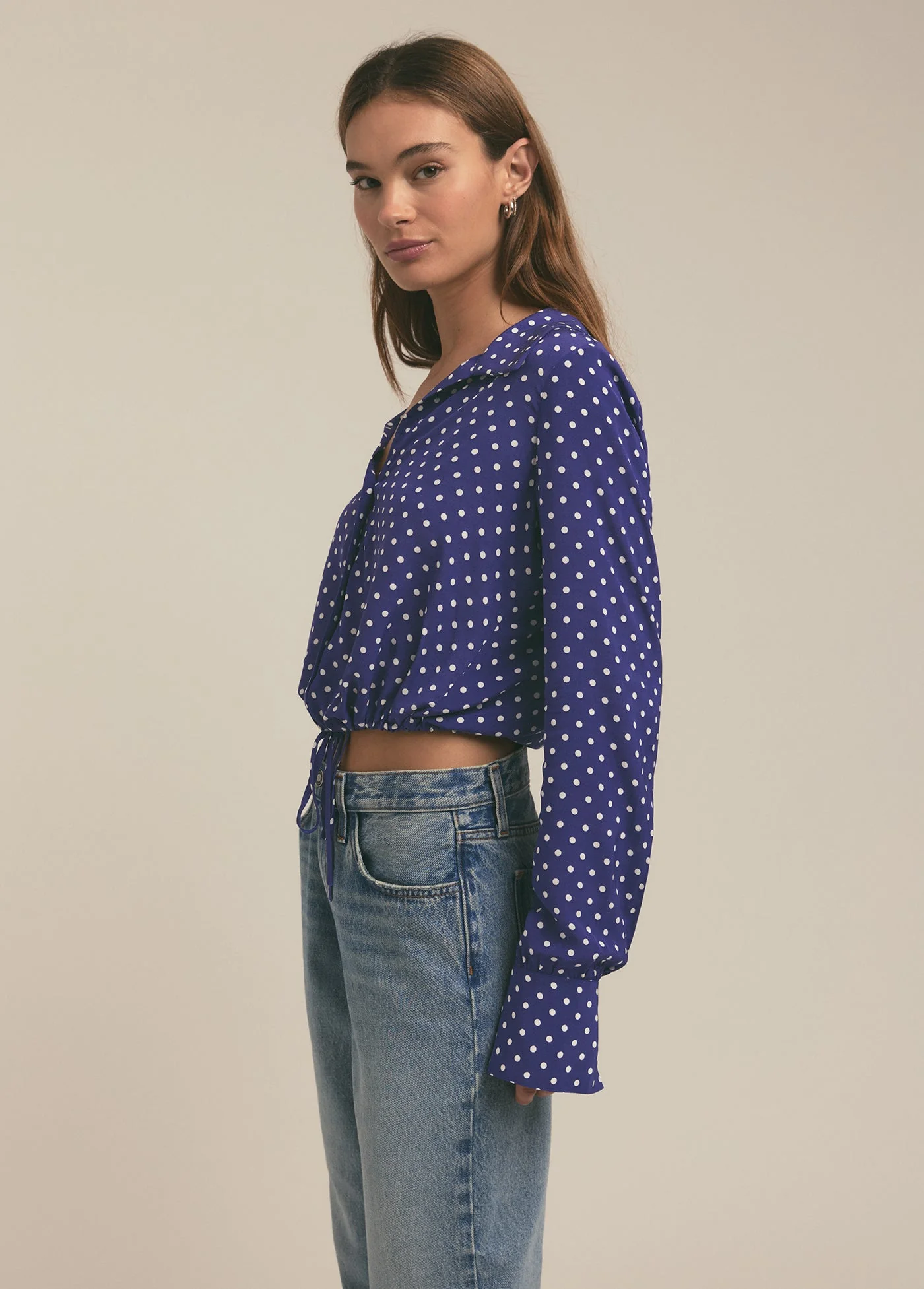 The Parker Top | Venetian Ditsy Dot - Image 5