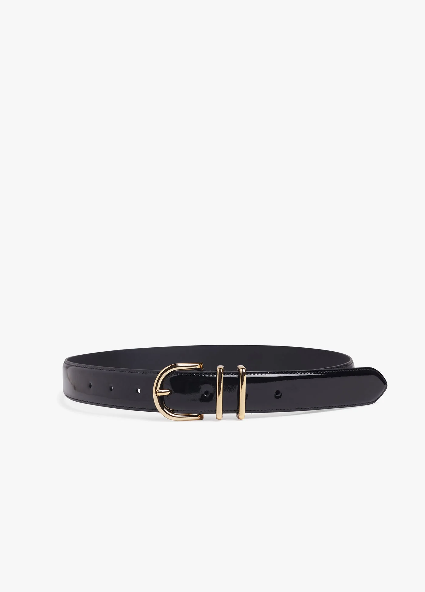 The Patent Fancy Juni Belt | Black Gold