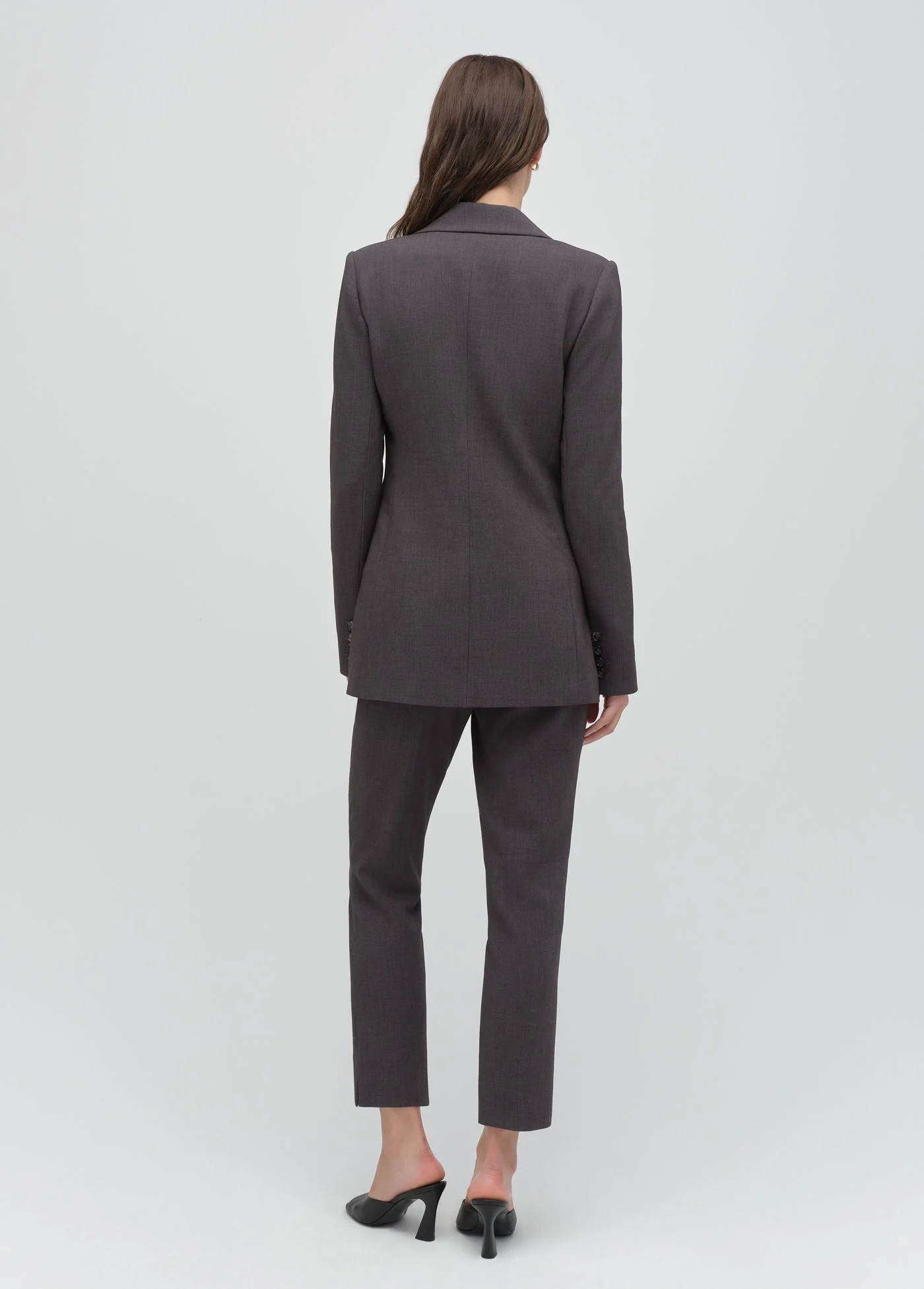 The Phoebe Blazer | Grey Suiting - Image 6