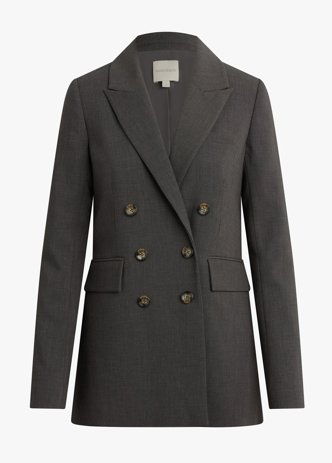 The Phoebe Blazer | Grey Suiting - Image 7