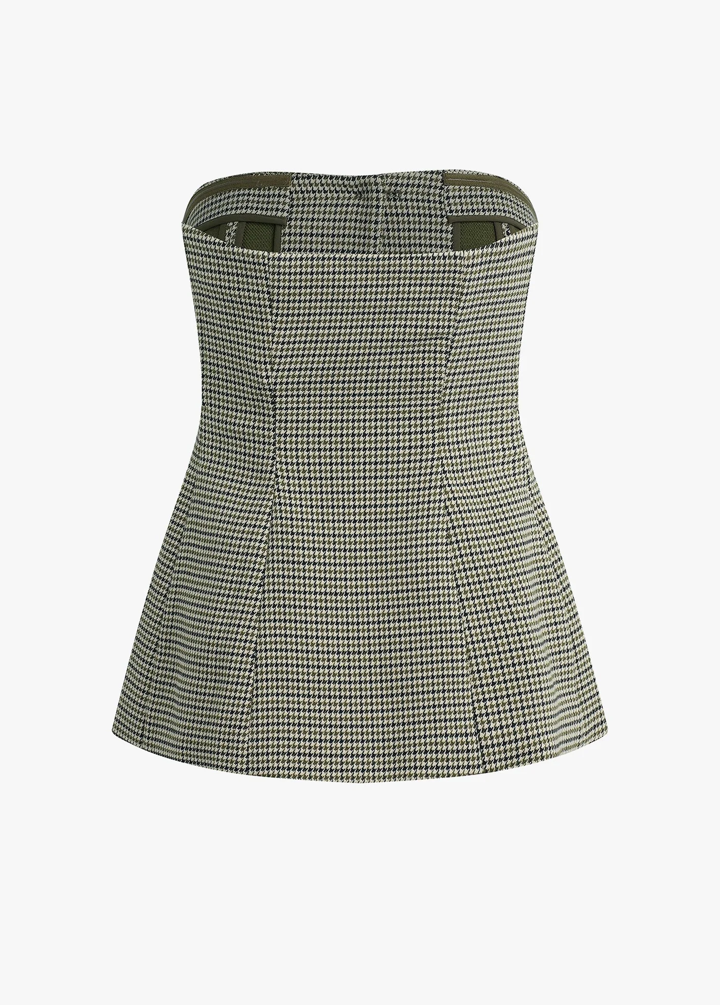 The Phoebe Bustier | Cheshire Houndstooth - Image 9